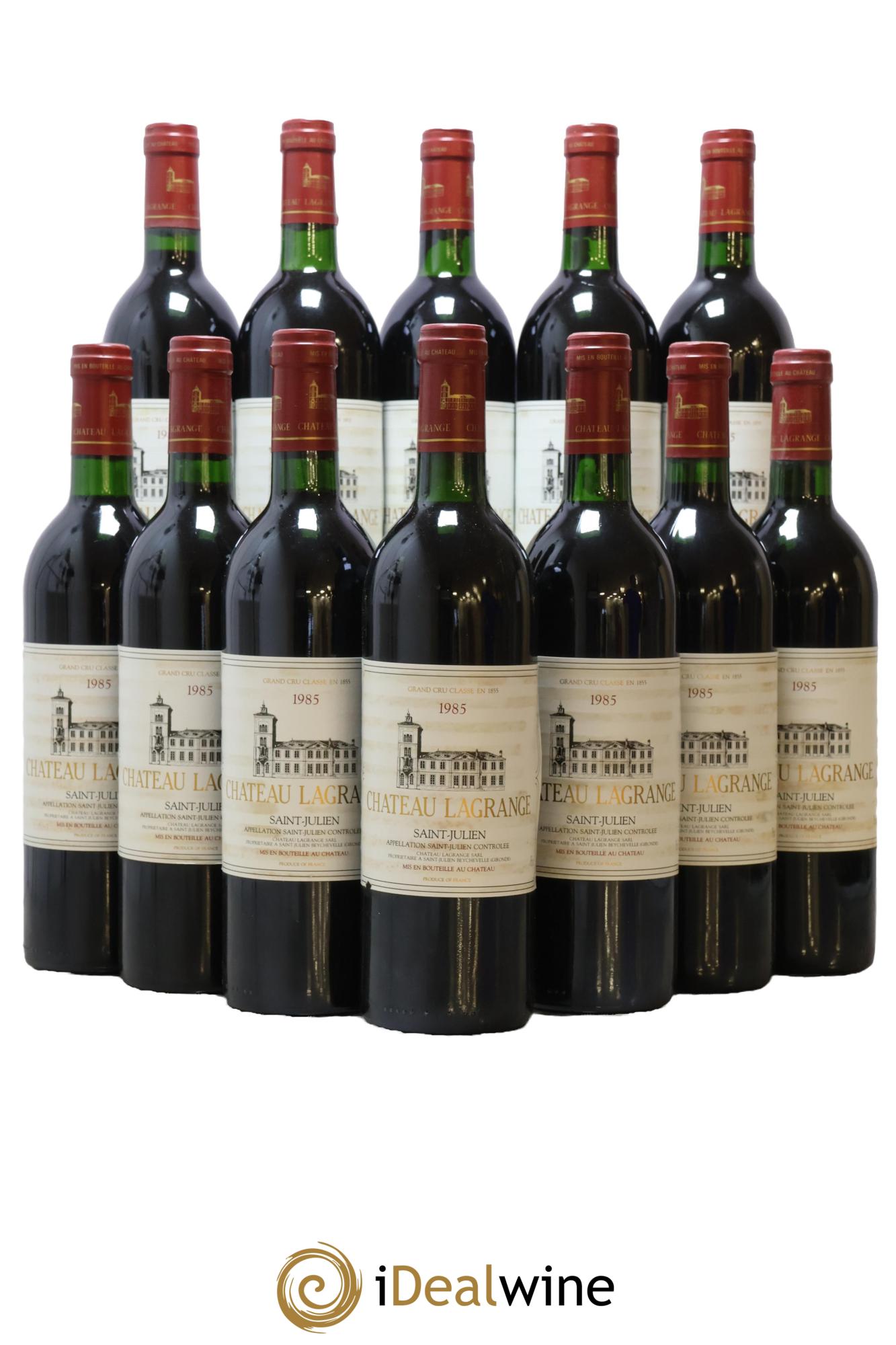 Château Lagrange 3ème Grand Cru Classé 1985 - Lot de 12 bouteilles - 0
