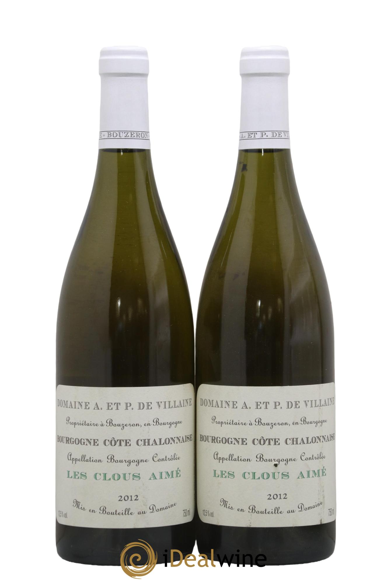 Bourgogne Les Clous Aimé Domaine de Villaine 2012 - Lot of 2 bottles - 0