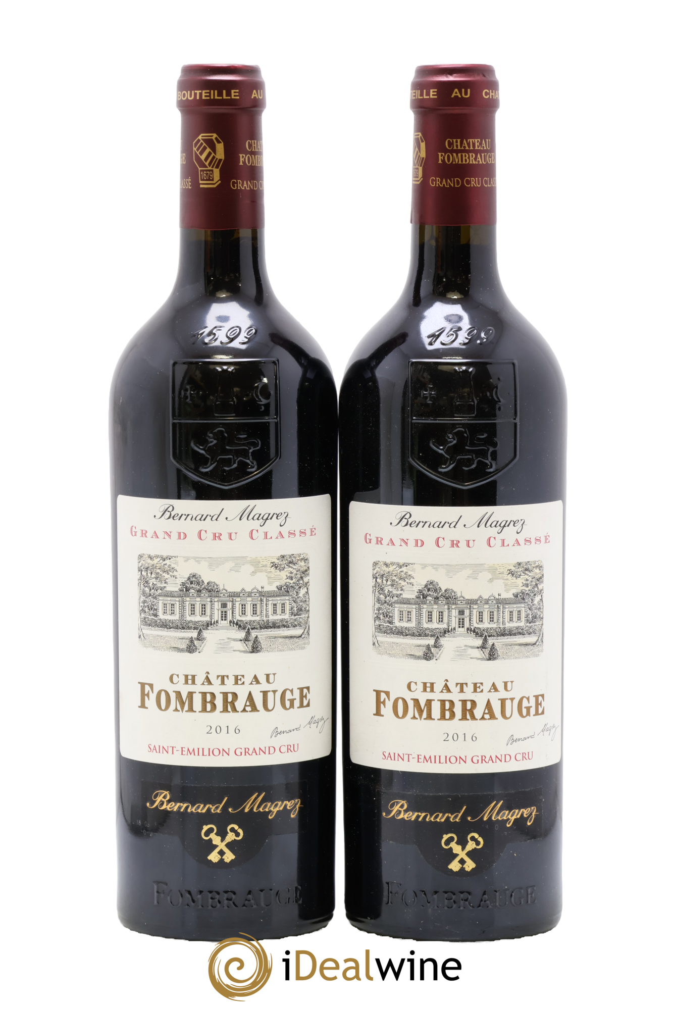 Château Fombrauge Grand Cru Classé 2016 - Lot of 2 bottles - 0