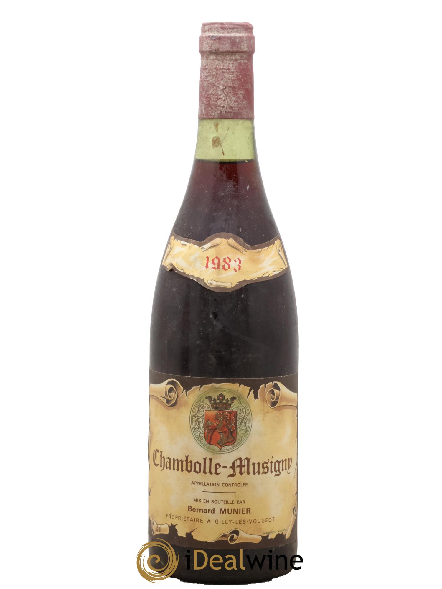 Chambolle-Musigny Bernard Munier 1983 - Lot de 1 bouteille - 0