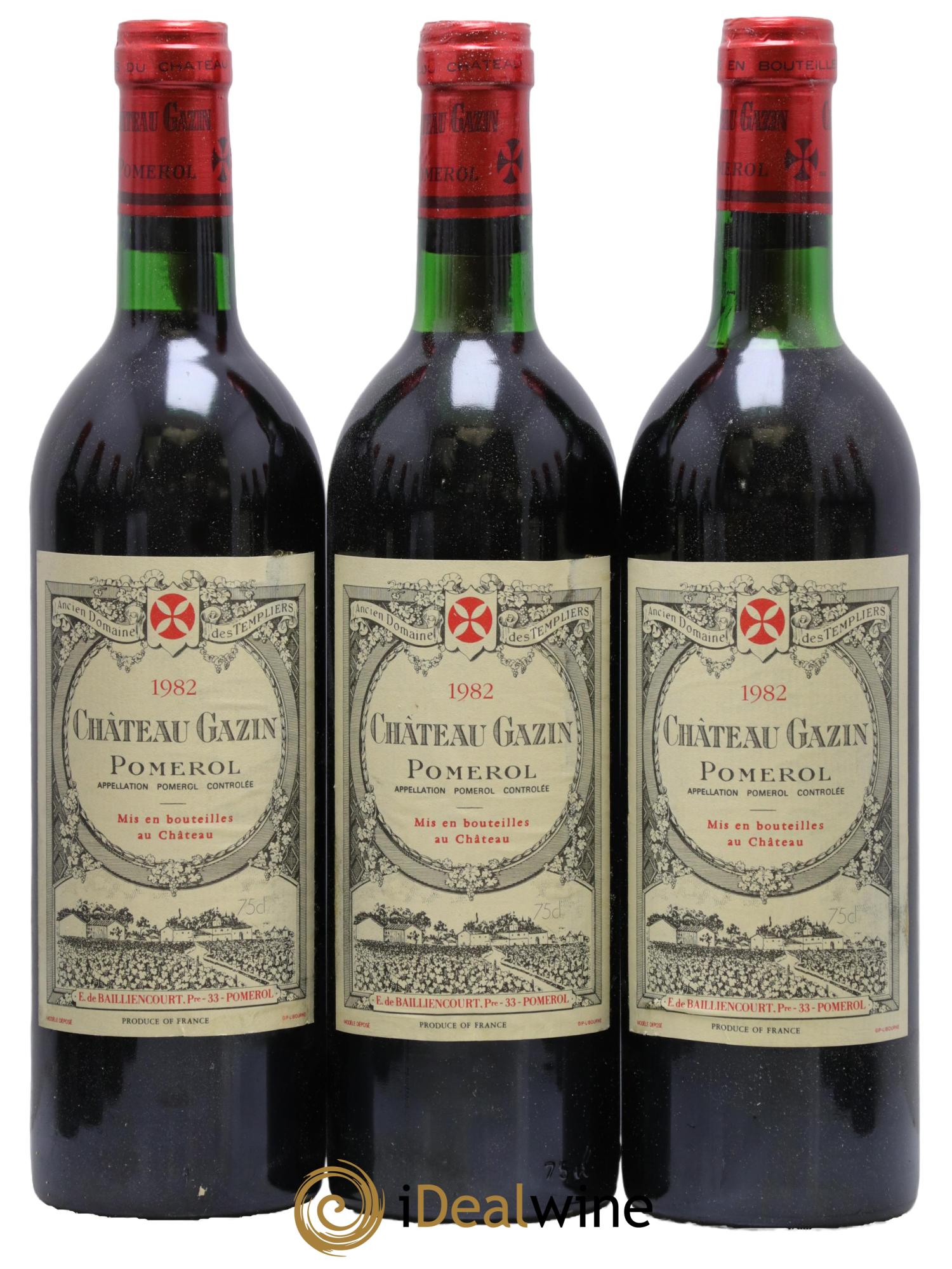 Château Gazin 1982 - Lot de 12 bouteilles - 2