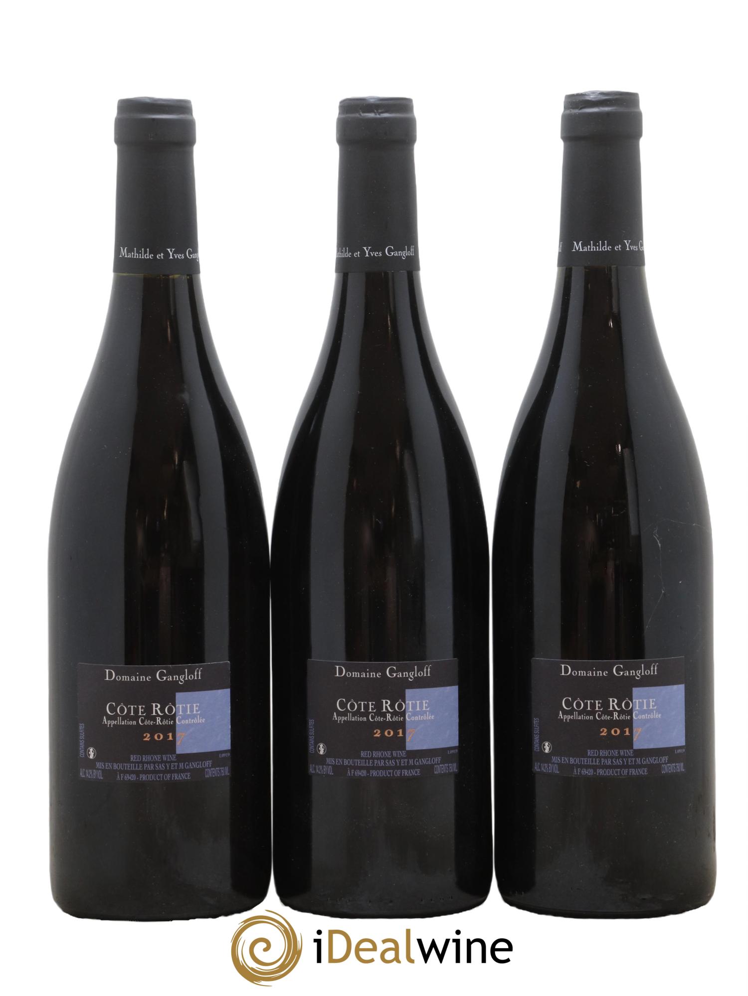 Côte-Rôtie La Barbarine Gangloff (Domaine) 2017 - Lot de 3 bouteilles - 1