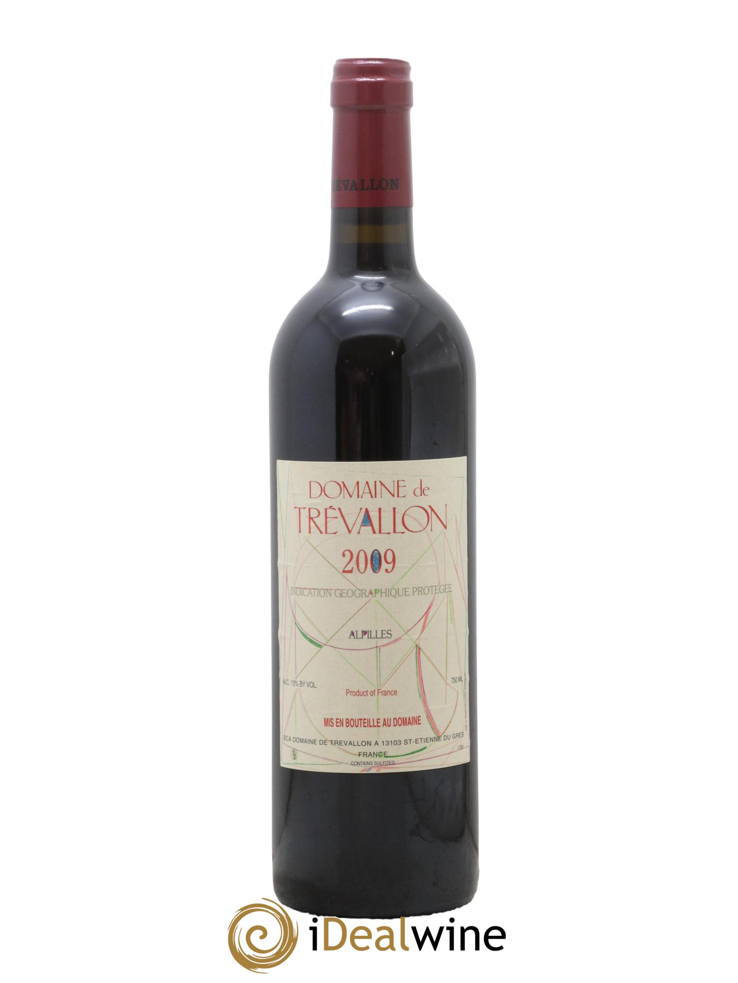 Alpilles Trévallon (Domaine de) Eloi Dürrbach 2009 - Lot de 1 bouteille - 0