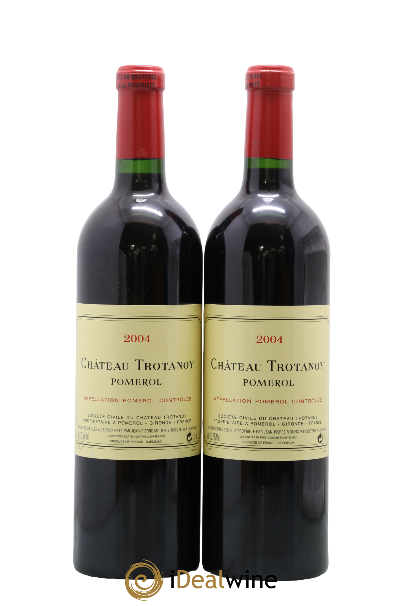 Château Trotanoy 2004 - Lot of 2 bottles - 0