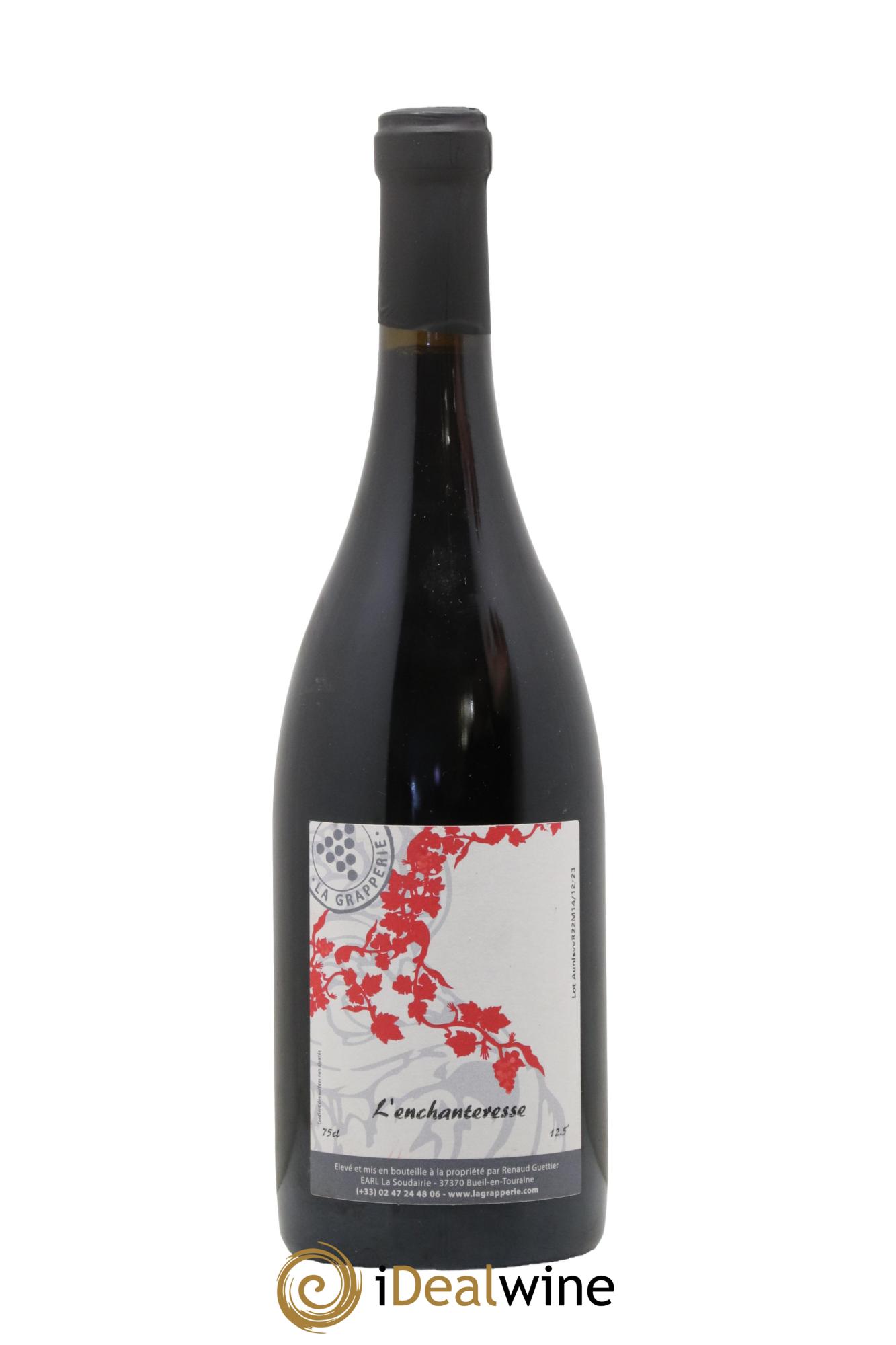 Vin de France Enchanteresse Domaine de la Grapperie 2022 - Lot de 1 bouteille - 0