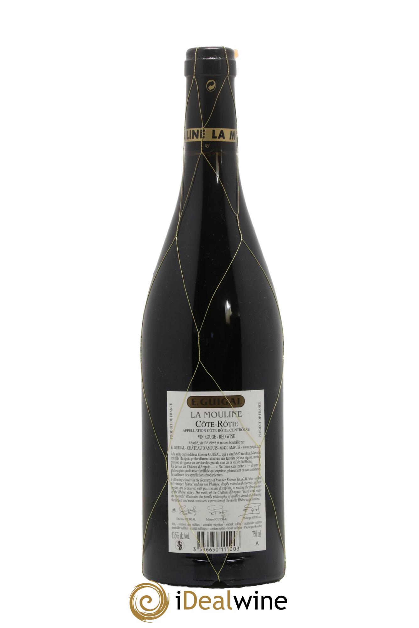 Côte-Rôtie La Mouline Guigal 2016 - Lot de 1 bouteille - 1