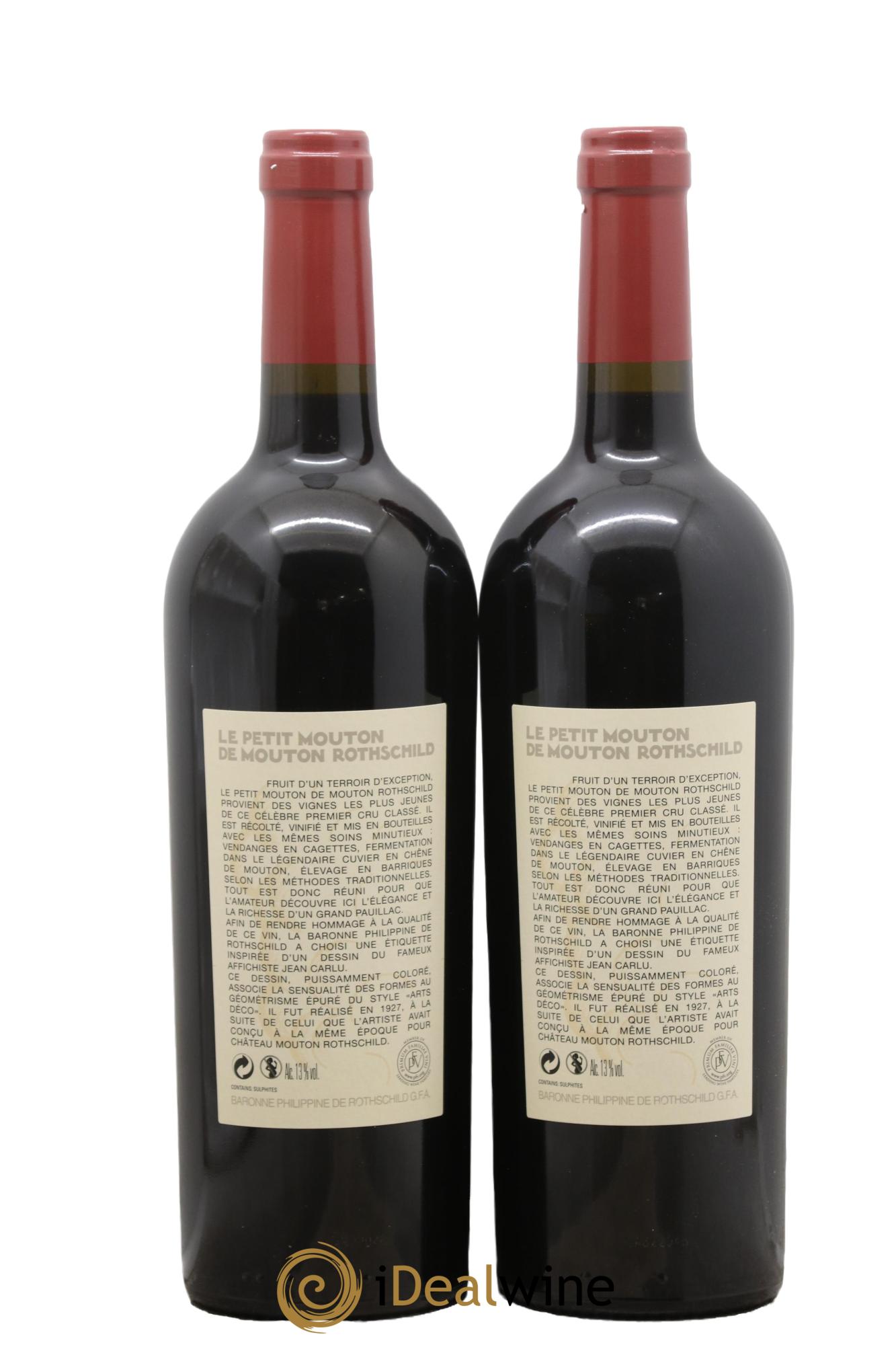 Petit Mouton Second Vin 2008 - Lot de 2 bouteilles - 1