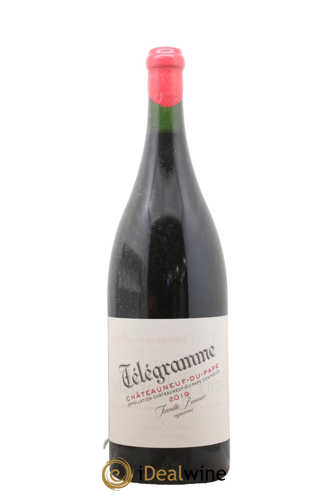 Châteauneuf-du-Pape Télégramme Vignobles Brunier 2019 - Posten von 1 Doppel-Magnum - 0