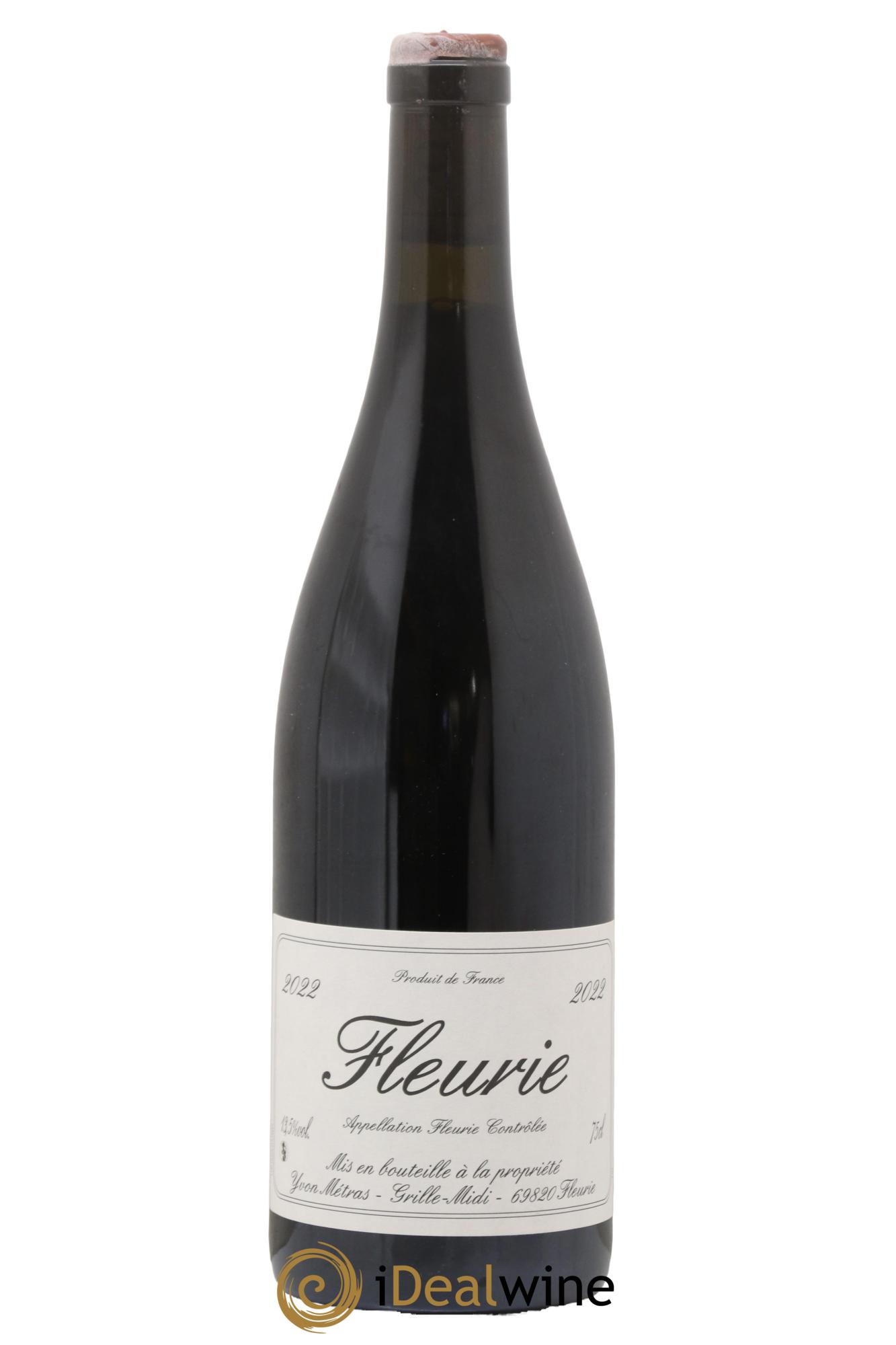 Fleurie Yvon Métras 2022 - Lot de 1 bouteille - 0