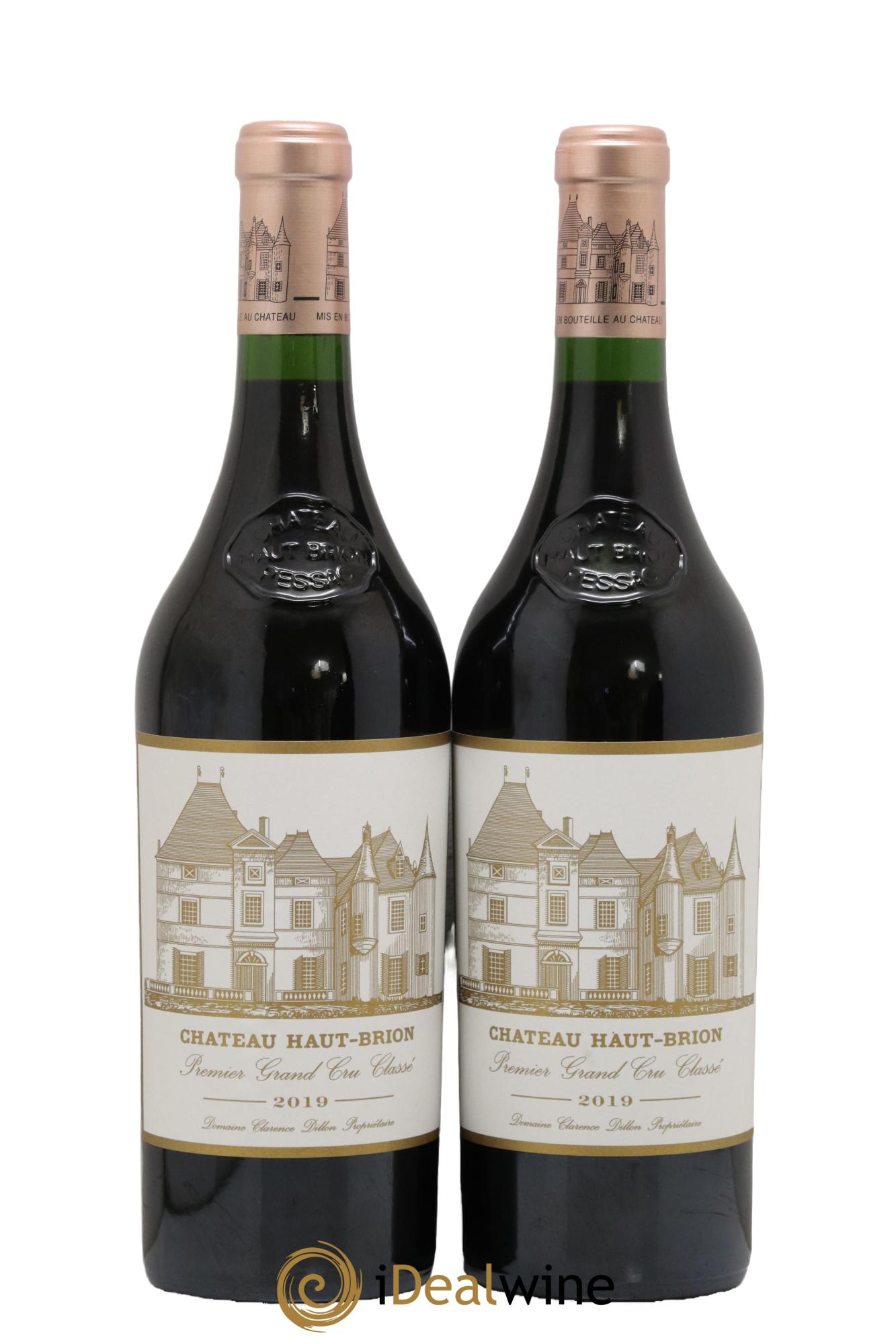 Château Haut Brion 1er Grand Cru Classé 2019 - Lot de 2 bouteilles - 0