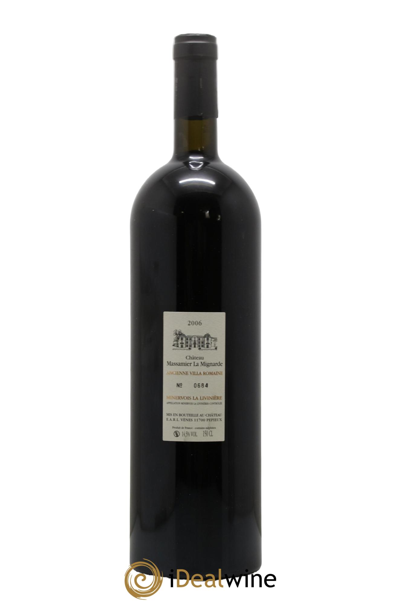 Minervois La Livinière Domus Maximus Château Massamier La Mignarde 2006 - Lotto di 1 magnum - 1