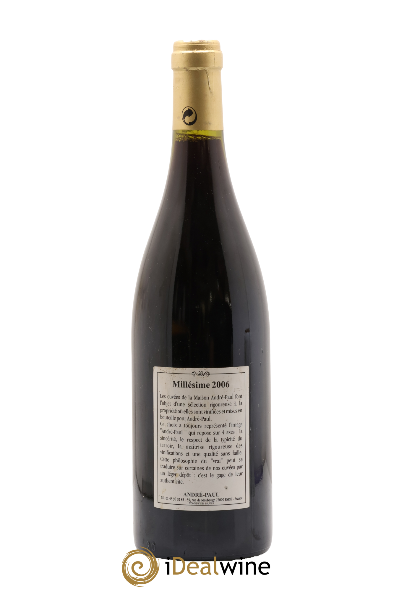 Crozes-Hermitage Les Mejeans Domaine Philippe Belle 2006 - Lot de 1 bouteille - 1