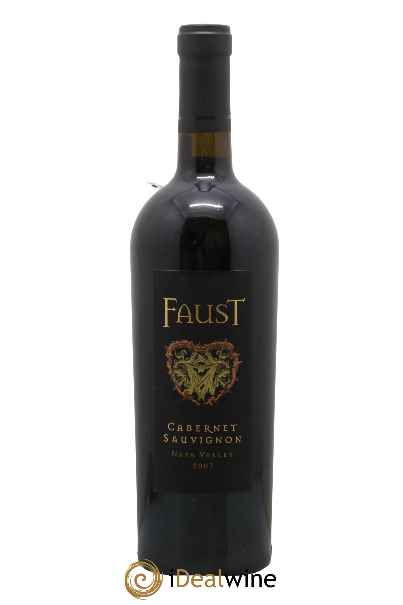 USA Napa Valley Cabernet Sauvignon Faust 2007 - Lot de 1 bouteille - 0