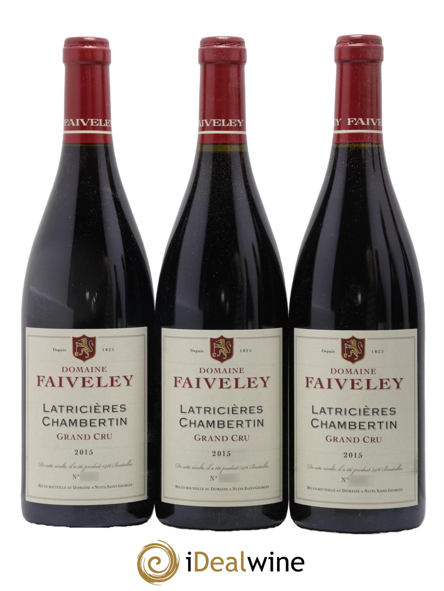 Latricières-Chambertin Grand Cru Louis Latour 2015 - Lot de 6 bouteilles - 1