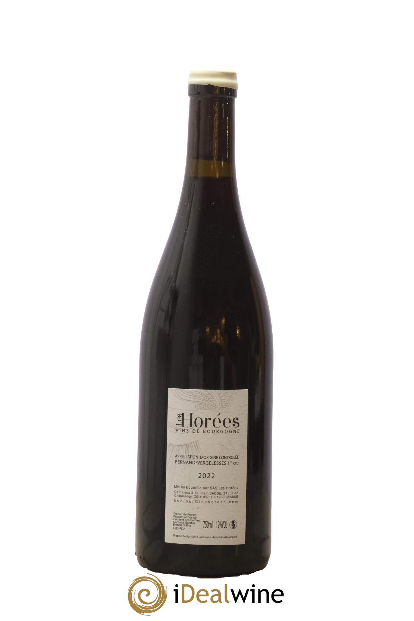 Pernand-Vergelesses 1er Cru Les Fichots Les Horées  2022 - Lotto di 1 bottiglia - 1