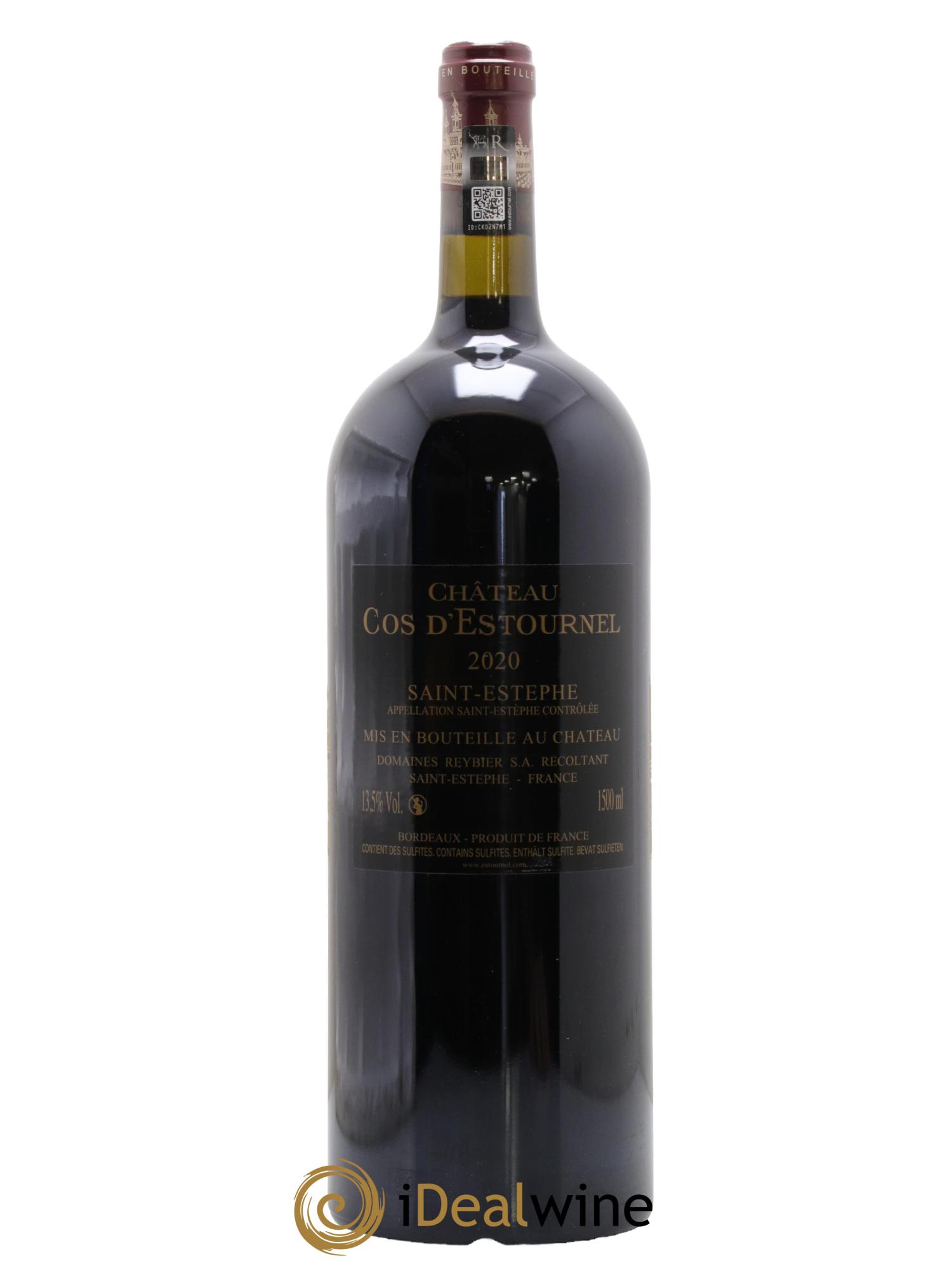 Cos d'Estournel 2ème Grand Cru Classé 2020 - Posten von 1 Magnum - 2