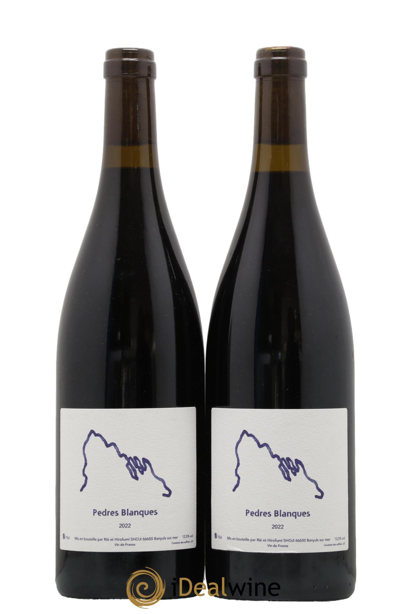 Vin de France Pedres Blanques Rié et Hirofumi Shoji 2022 - Lot de 2 bouteilles - 0