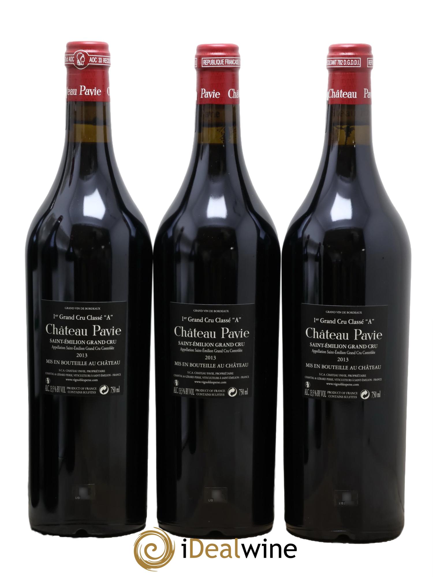 Château Pavie 1er Grand Cru Classé A 2013 - Lot of 6 bottles - 4