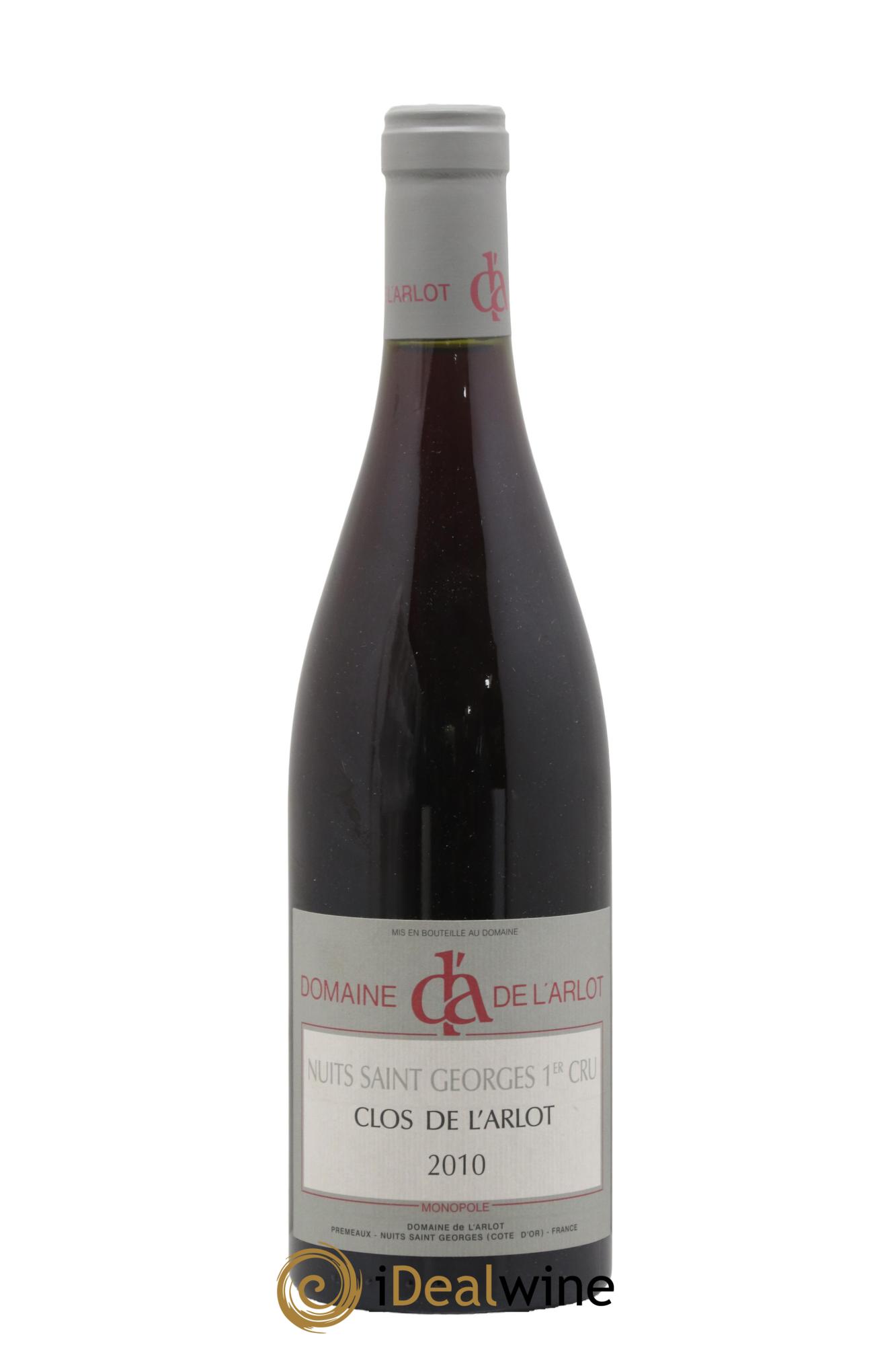 Nuits-Saint-Georges 1er Cru Clos de l'Arlot Domaine de l'Arlot 2010 - Lot of 1 bottle - 0