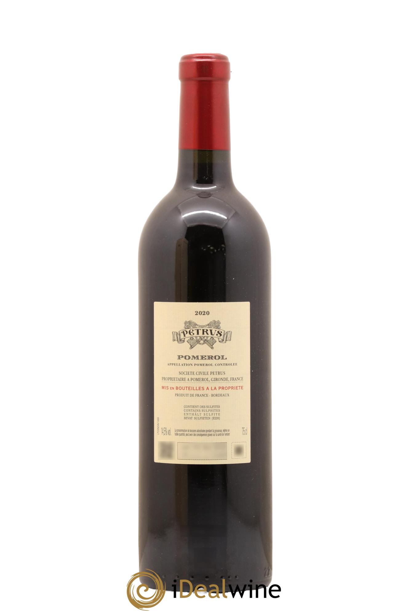 Petrus 2020 - Posten von 1 Flasche - 2