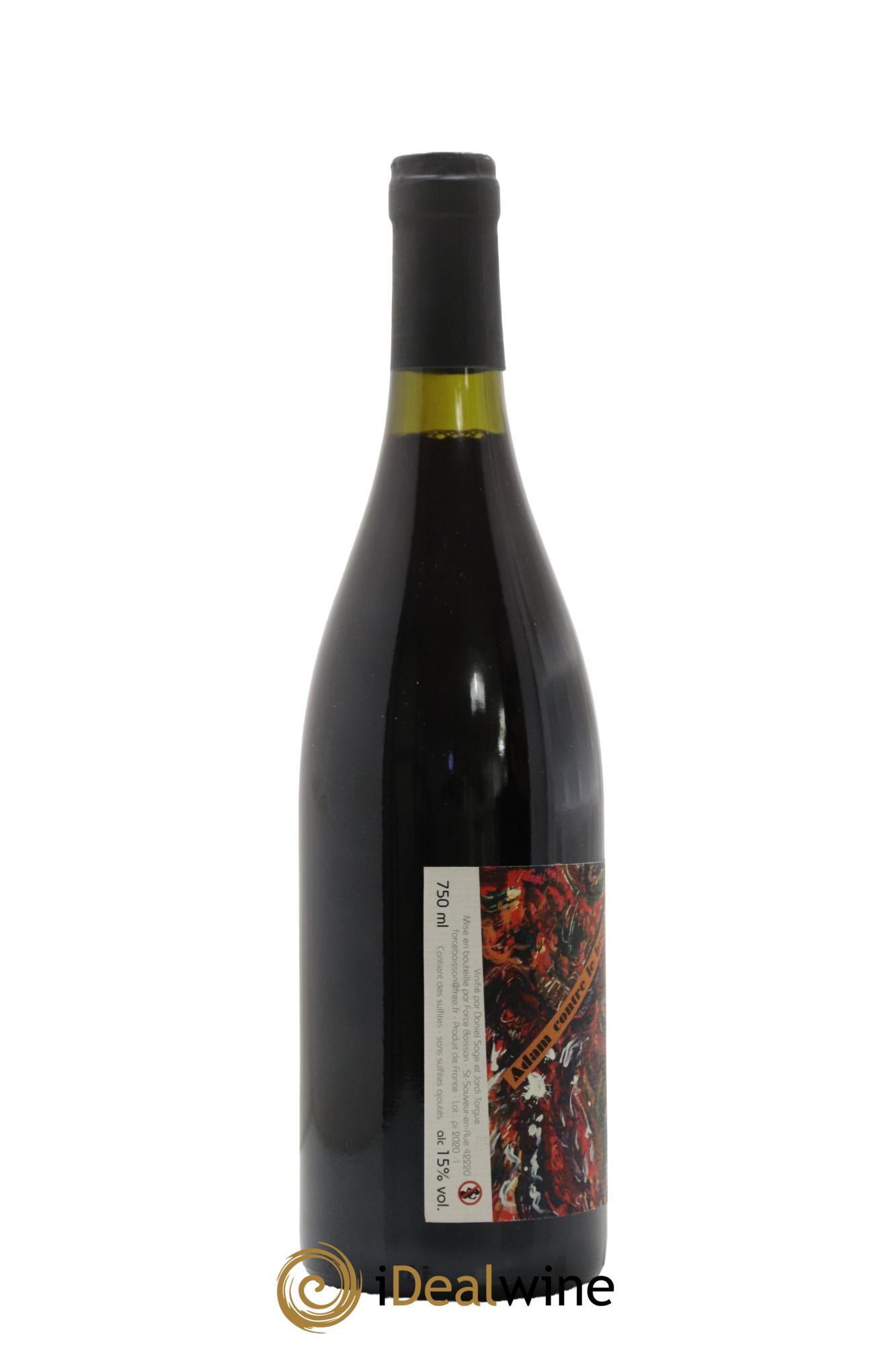 Vin de France Adam Contre le Beefsteak Daniel Sage  2019 - Lot de 1 bouteille - 1