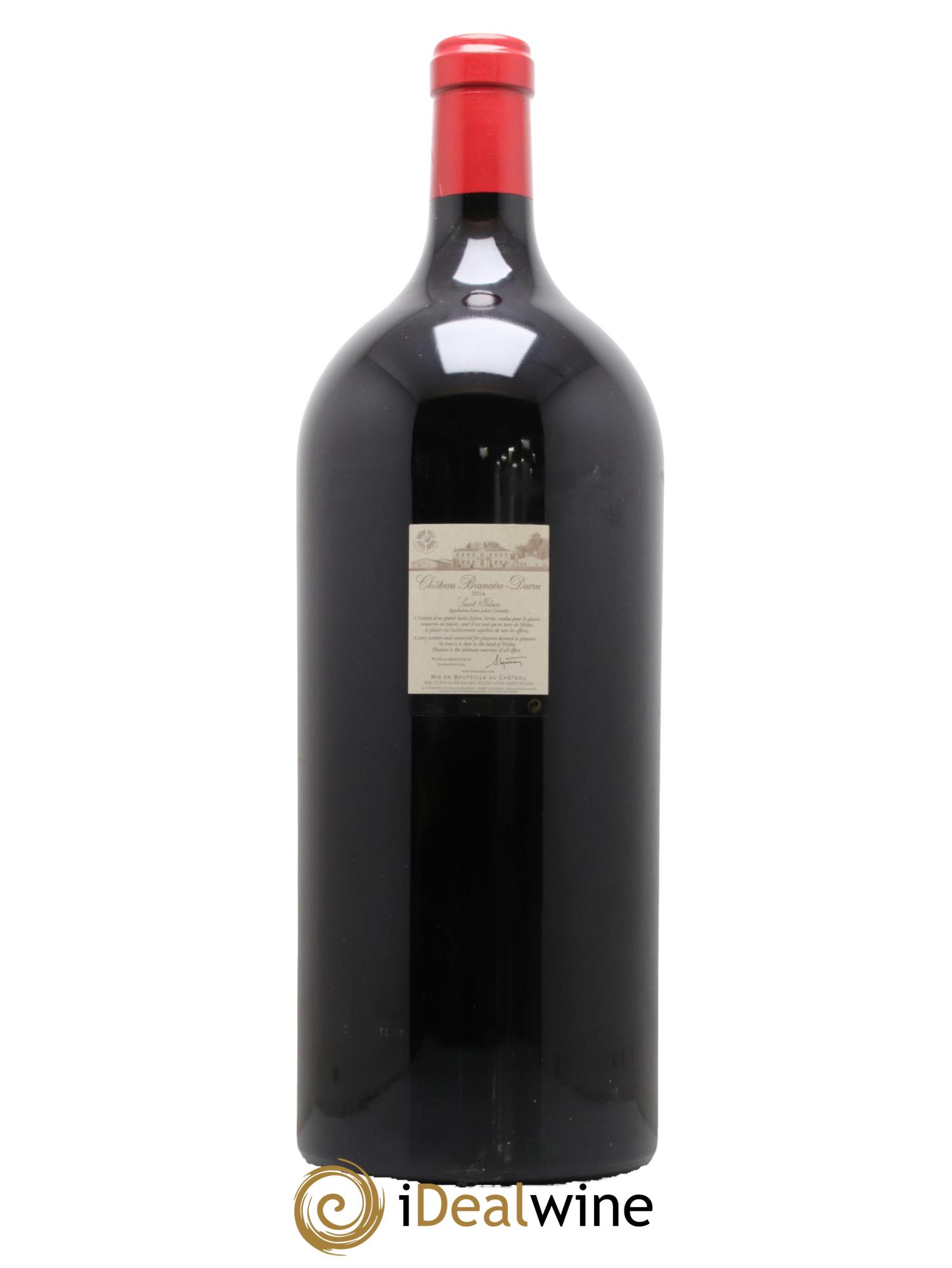 Château Branaire Ducru 4ème Grand Cru Classé 2016 - Lot de 1 mathusalem - 1