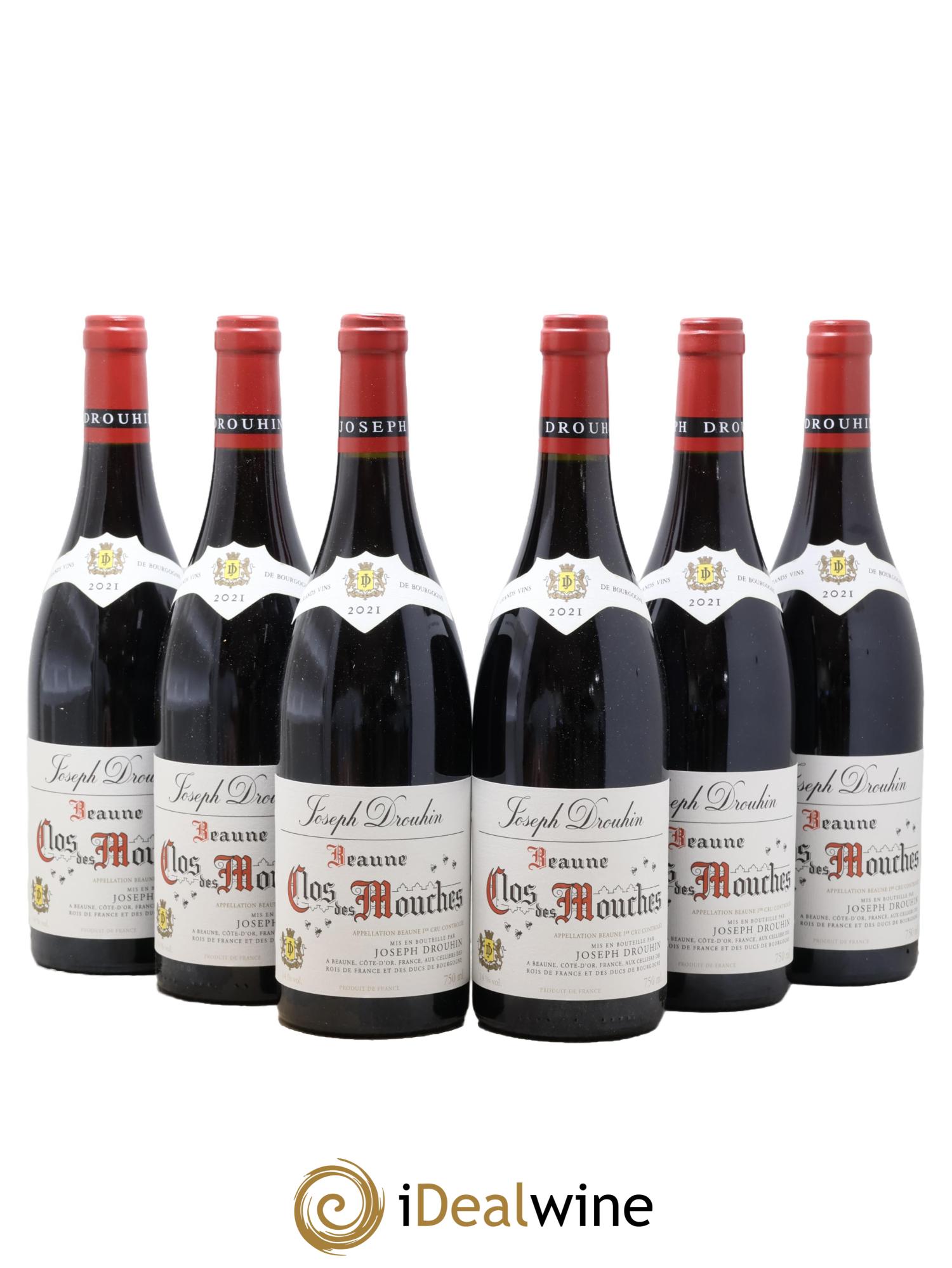 Beaune 1er Cru Clos des Mouches Joseph Drouhin 2021 - Lotto di 6 bottiglie - 0