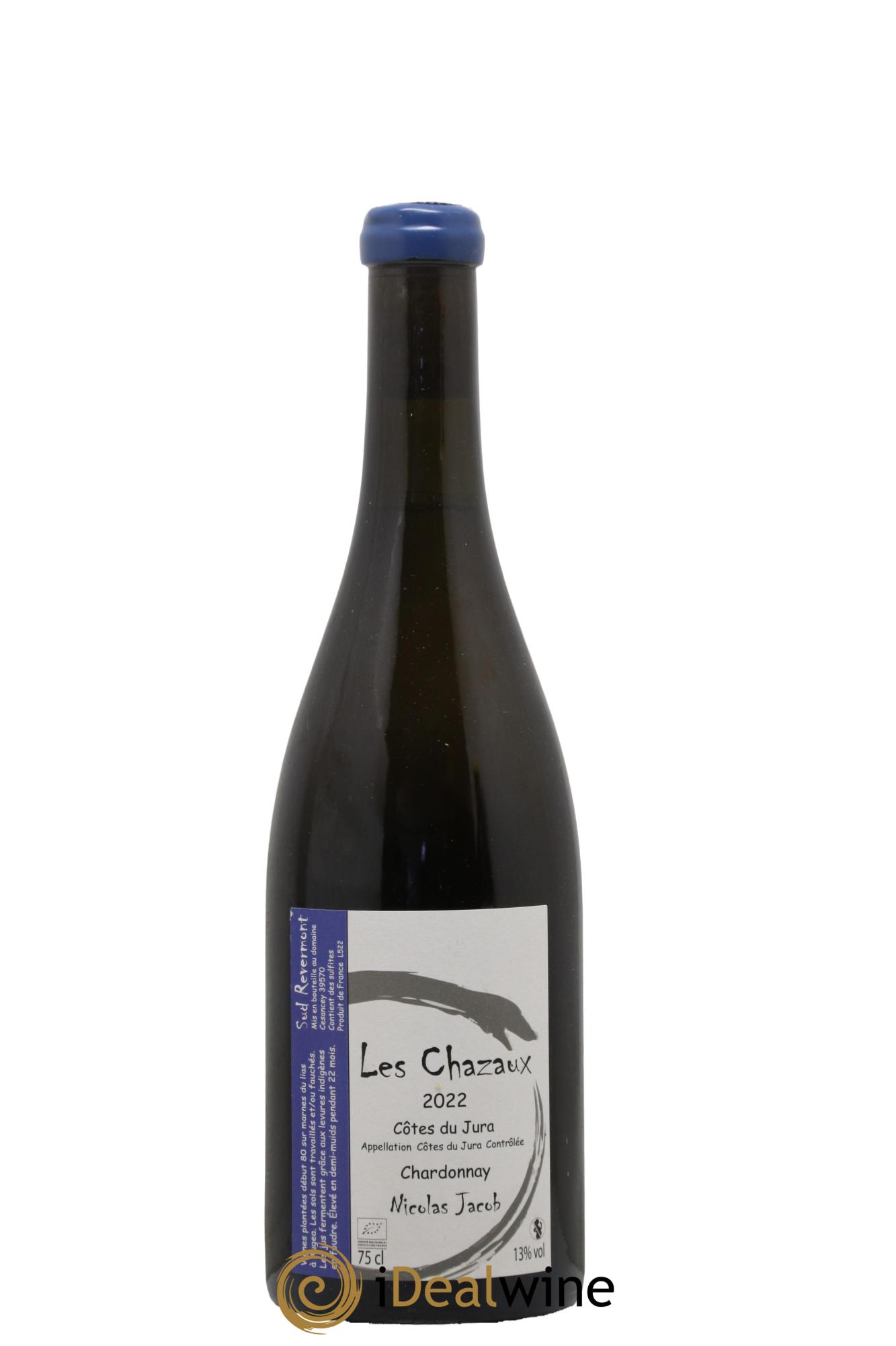 Côtes du Jura Chardonnay Les Chazaux Nicolas Jacob 2022 - Lotto di 1 bottiglia - 0
