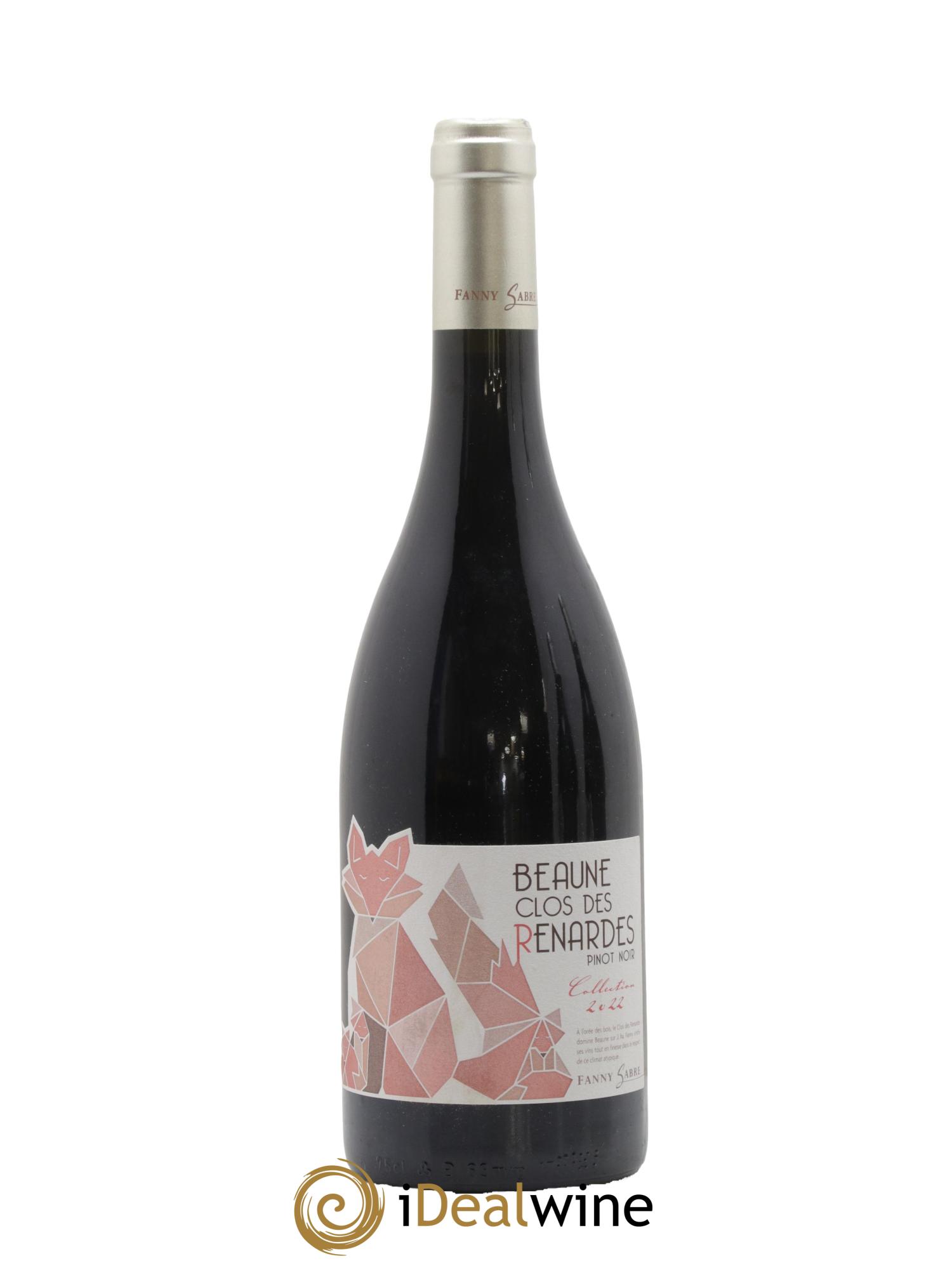 Beaune Clos des Renardes Pinot Noir Fanny Sabre 2022 - Lotto di 1 bottiglia - 0