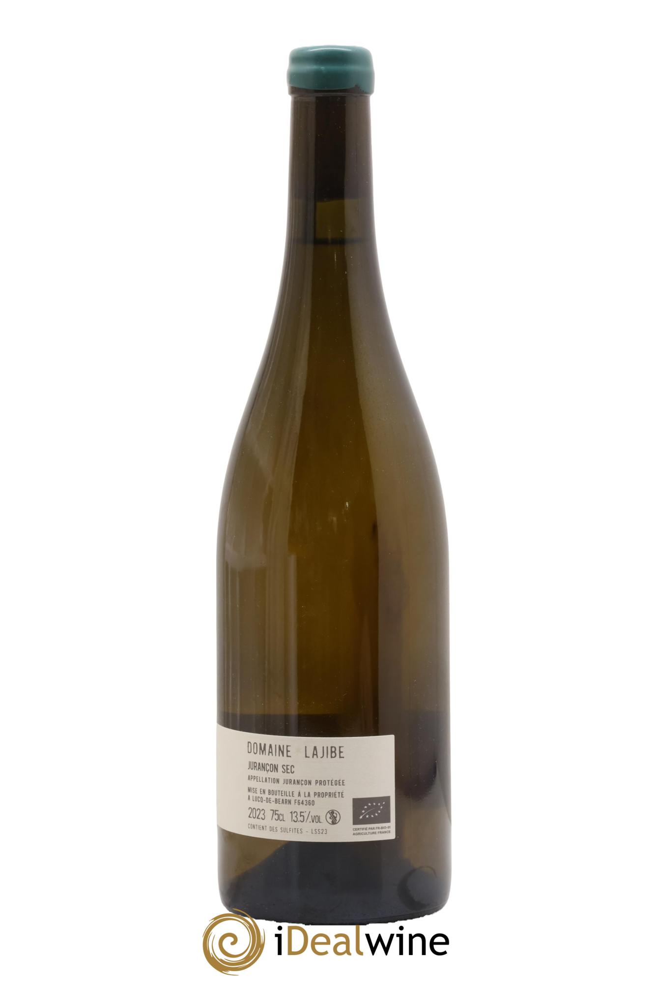 Jurançon sec Serres-Seques Domaine Lajibe - Jean-Baptiste Semmartin 2023 - Posten von 1 Flasche - 1