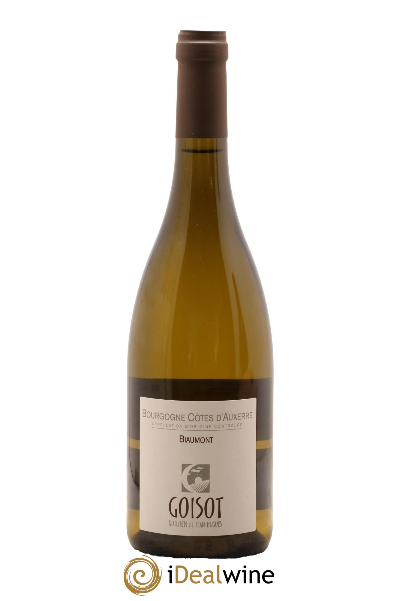 Bourgogne Côtes d'Auxerre Biaumont Goisot 2022 - Lot de 1 bouteille - 0