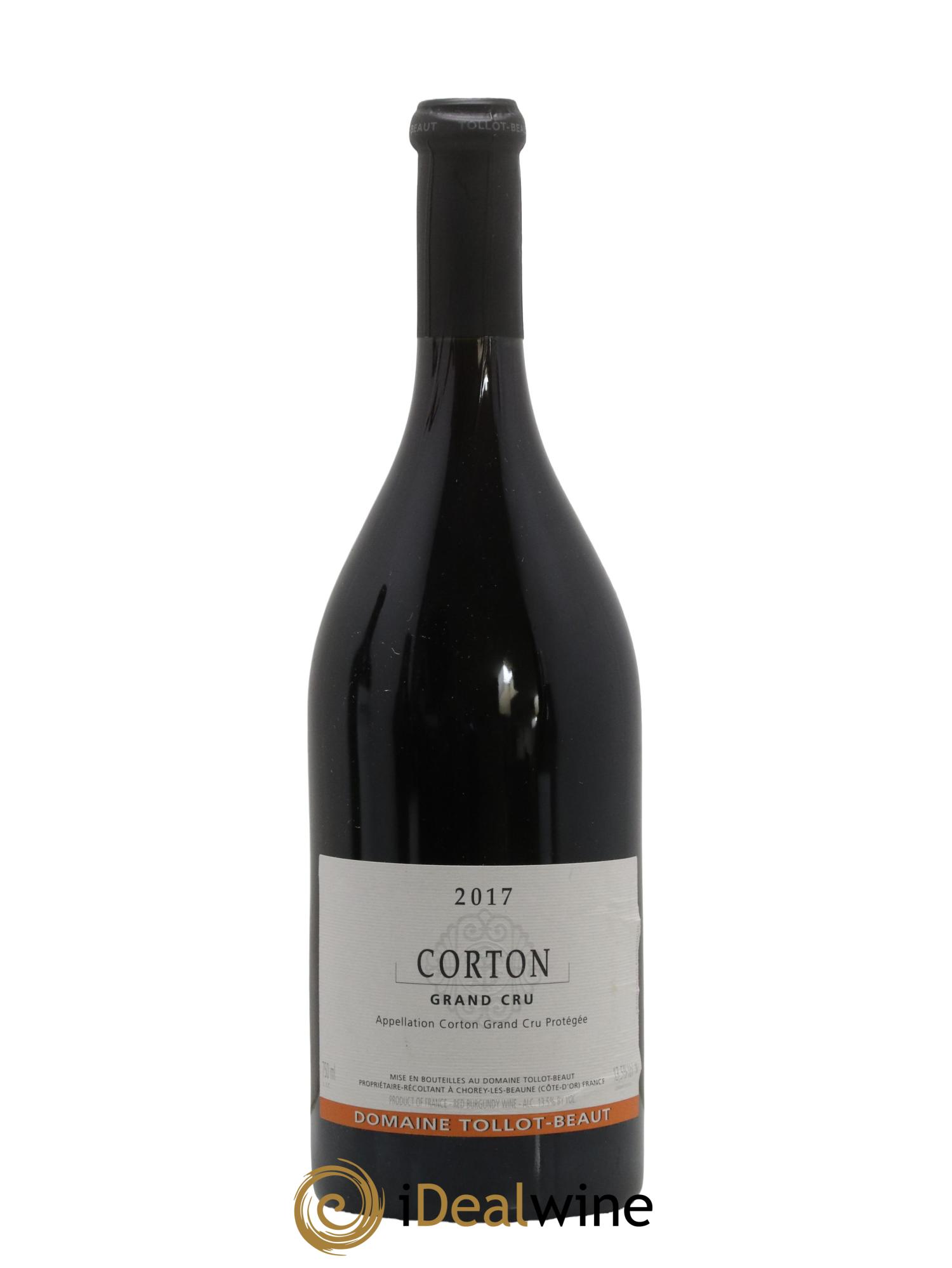 Corton Grand Cru Tollot Beaut (Domaine) 2017 - Lot de 1 bouteille - 0