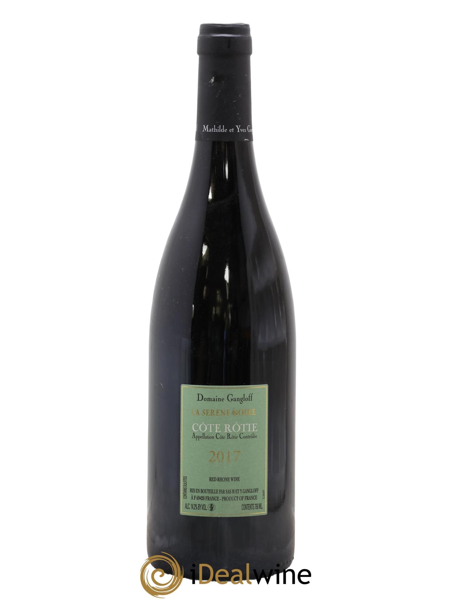 Côte-Rôtie La Sereine Noire Gangloff (Domaine) 2017 - Lot of 1 bottle - 1