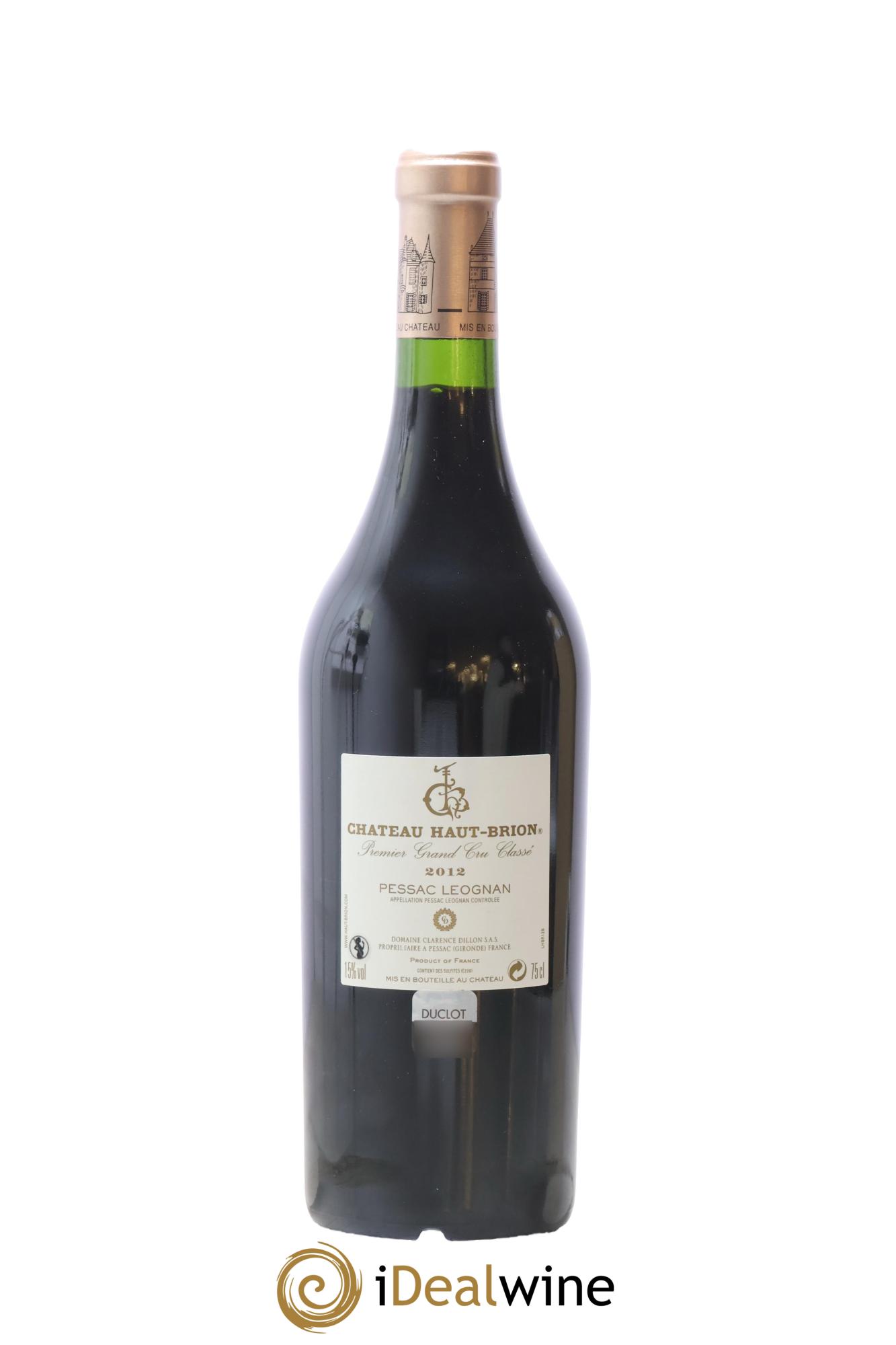 Château Haut Brion 1er Grand Cru Classé 2012 - Lotto di 1 bottiglia - 1