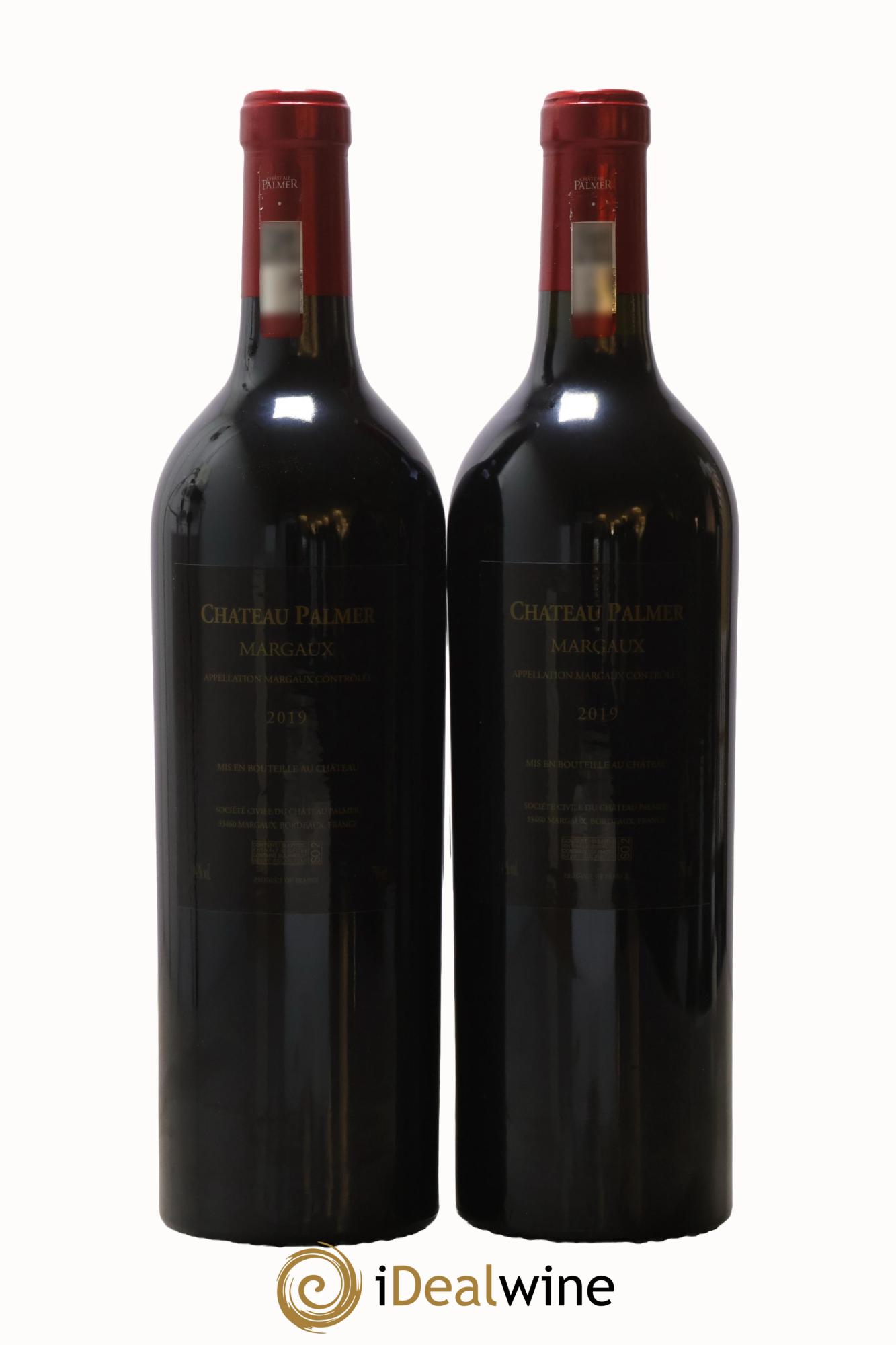 Château Palmer 3ème Grand Cru Classé 2019 - Lot of 2 bottles - 1