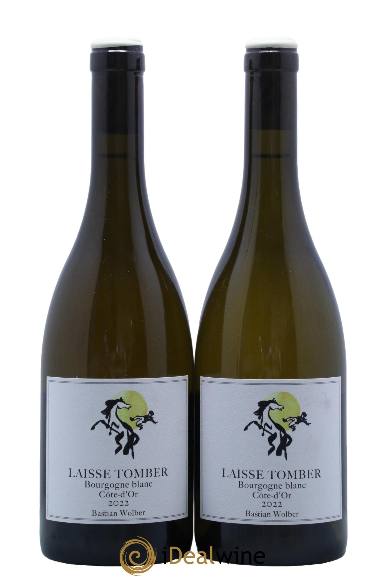 Bourgogne Laisse Tomber Cote d'Or Bastian Wolber 2022 - Lot de 2 bouteilles - 0