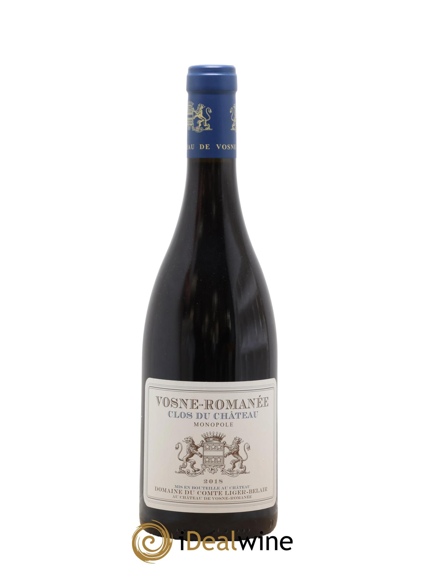 Vosne-Romanée Clos du Château Comte Liger-Belair (Domaine du) 2018 - Lot de 1 bouteille - 0