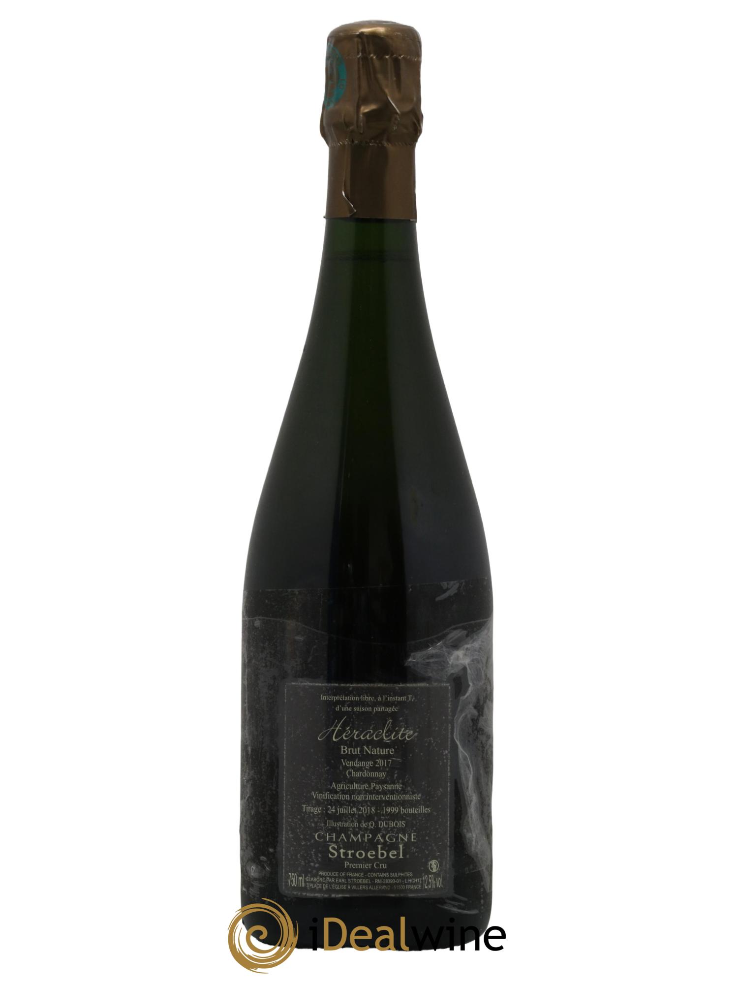 Héraclite Brut Nature Stroebel 2017 - Lot de 1 bouteille - 1