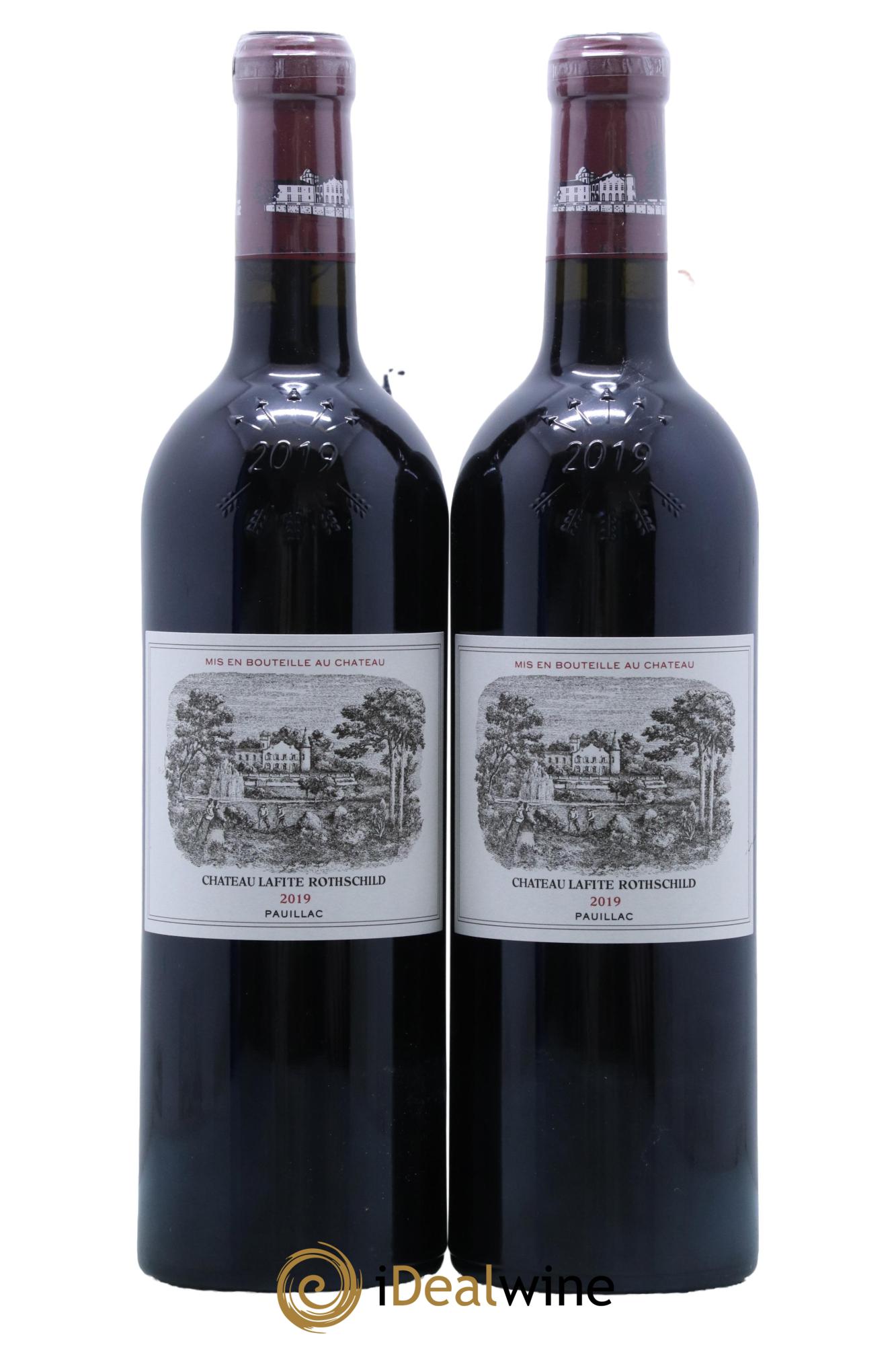 Château Lafite Rothschild 1er Grand Cru Classé 2019 - Lot de 2 bouteilles - 0