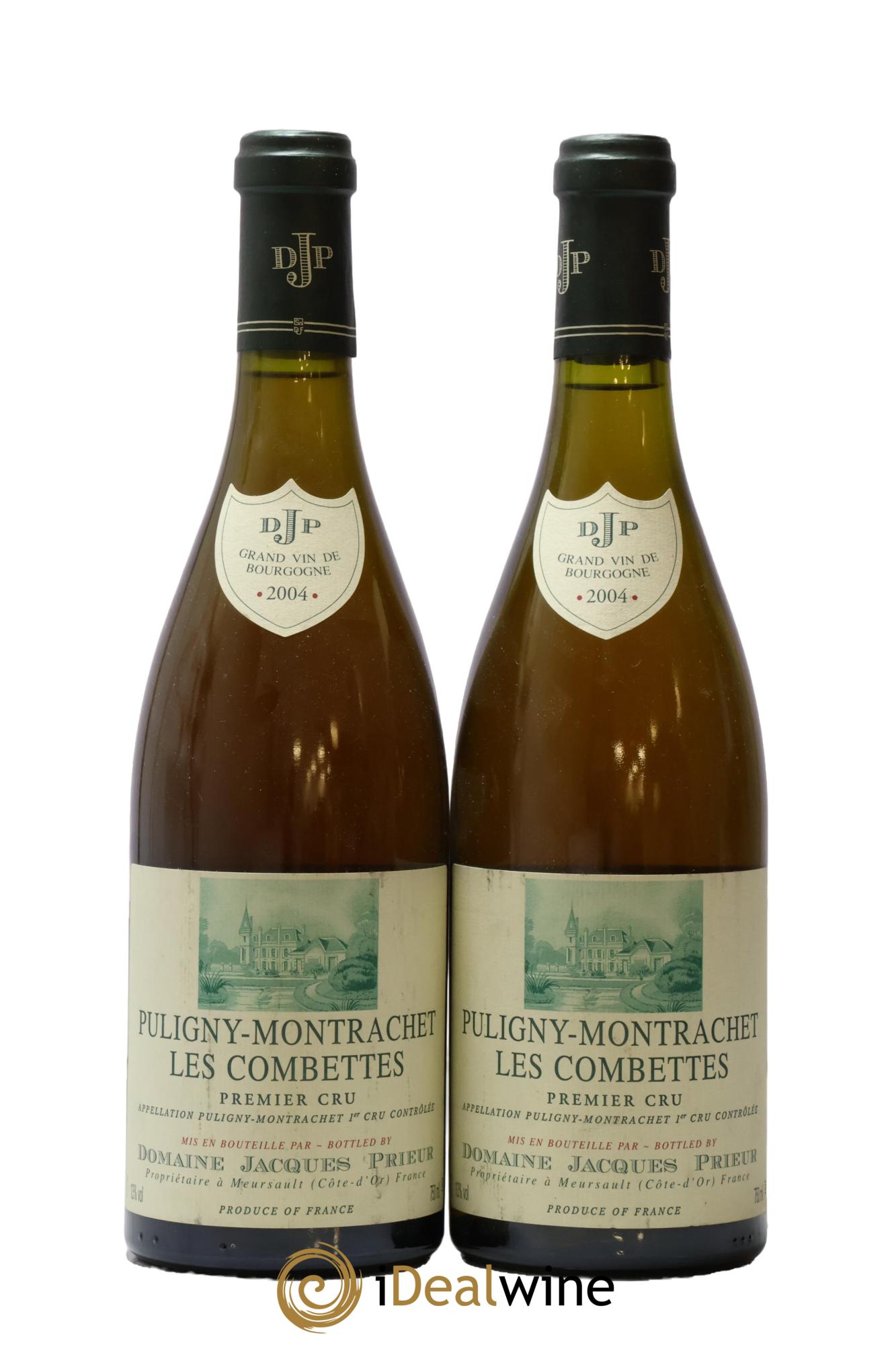 Puligny-Montrachet 1er Cru Les Combettes Jacques Prieur (Domaine) 2004 - Lot of 2 bottles - 0