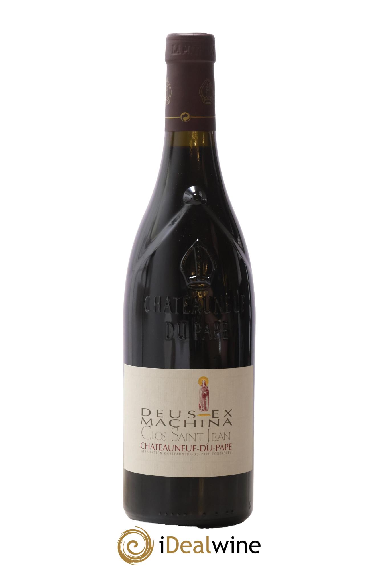 Châteauneuf-du-Pape Clos Saint-Jean Deus Ex Machina Pascal et Vincent Maurel 2016 - Lot of 1 bottle - 0