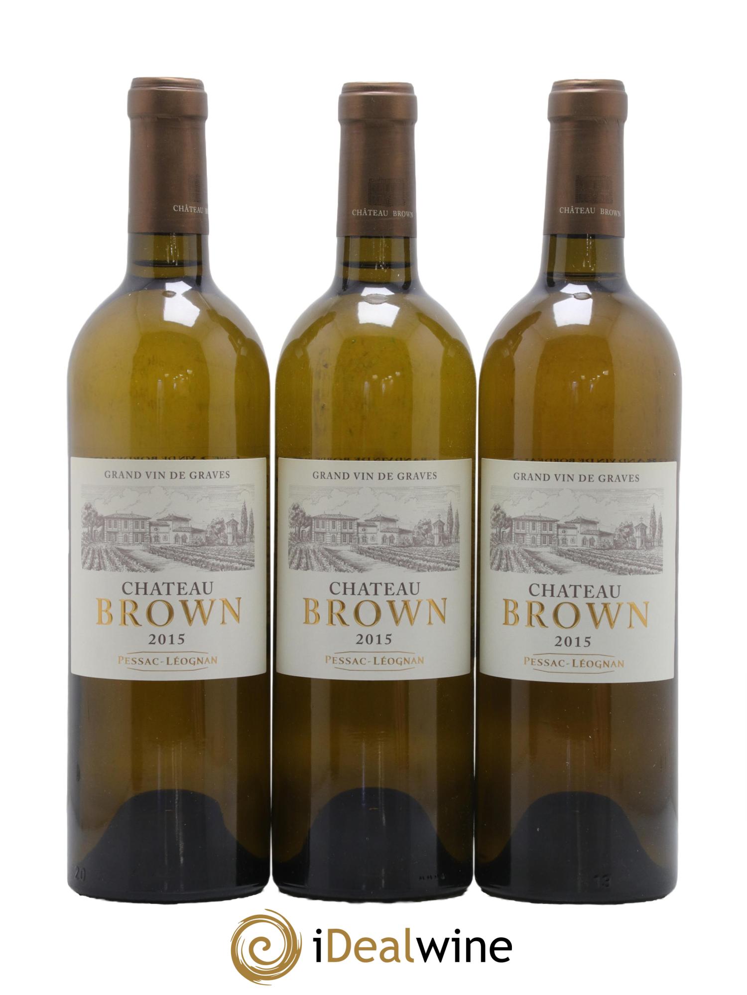 Château Brown 2015 - Lotto di 6 bottiglie - 2