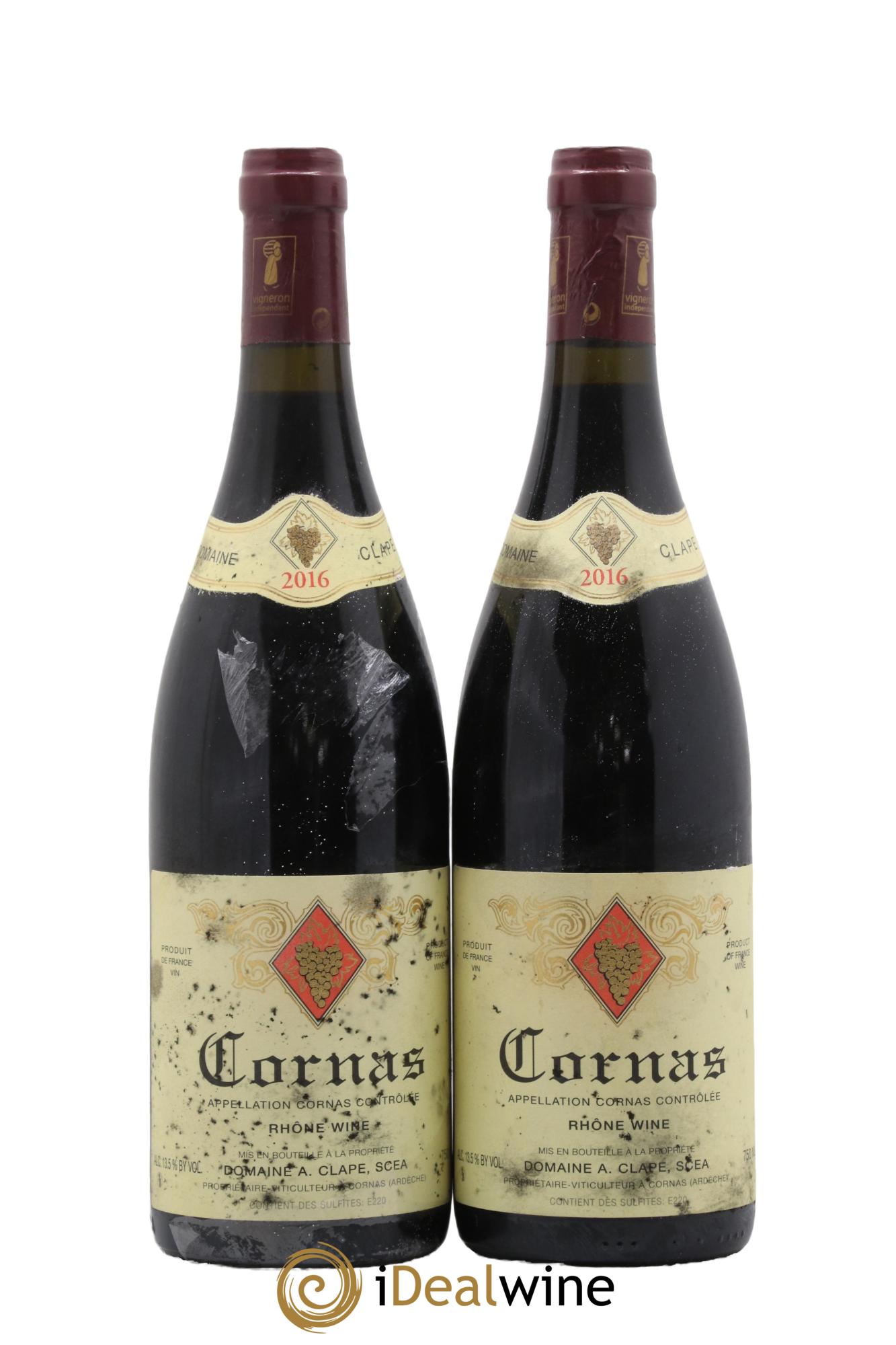Cornas Auguste Clape 2016 - Lotto di 2 bottiglie - 0