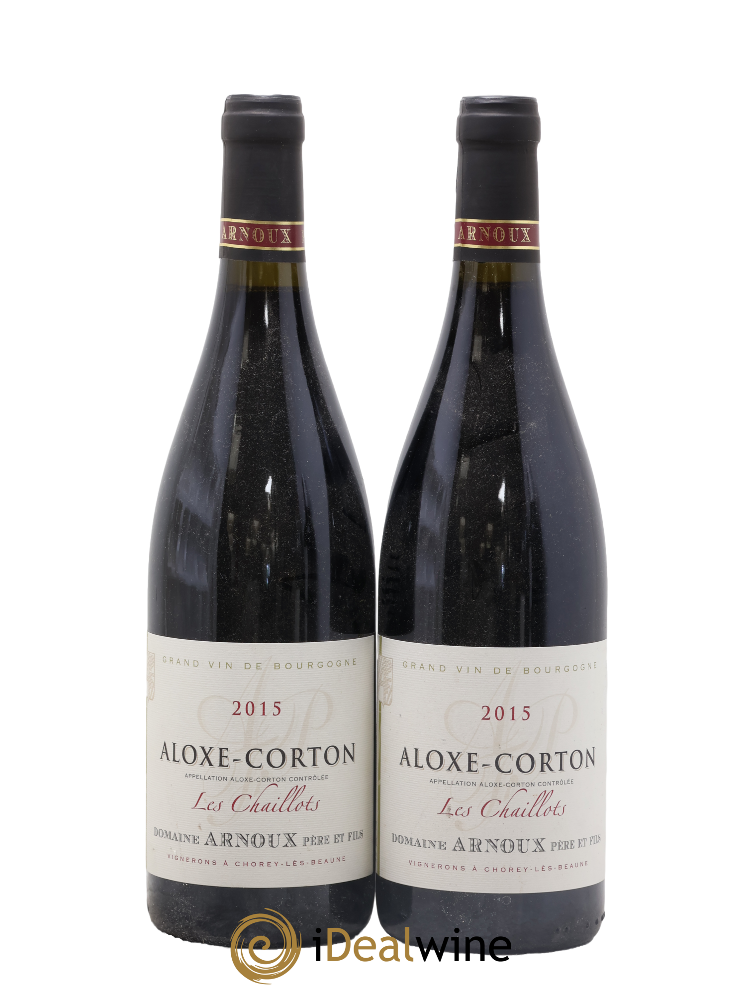Aloxe-Corton Les Chaillots Domaine Arnoux 2015 - Lot de 2 bouteilles - 0