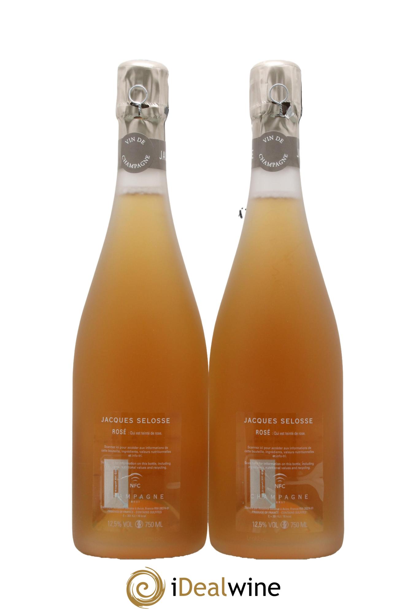 Rosé Brut Jacques Selosse - Lot de 2 bouteilles - 1