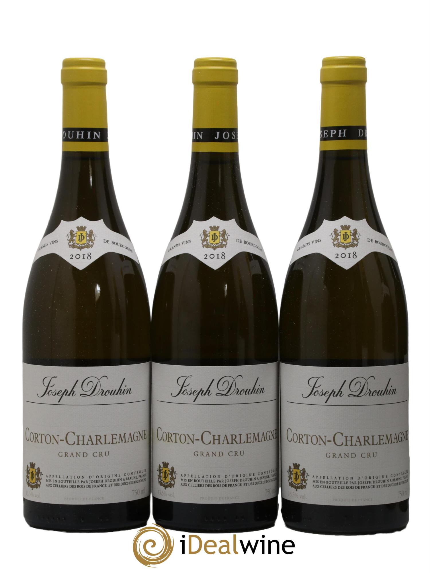 Corton-Charlemagne Grand Cru Joseph Drouhin 2018 - Lot de 6 bouteilles - 1