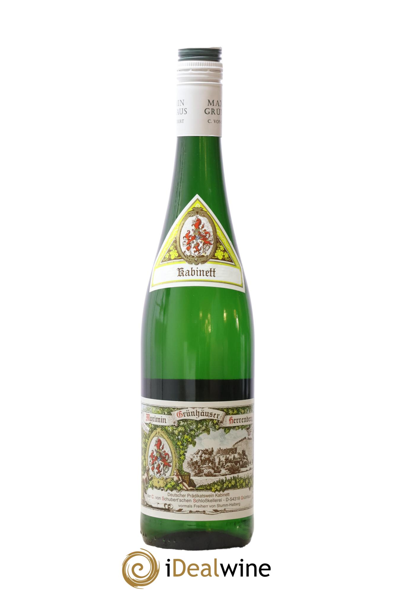 Allemagne Mosel-Saar Maximin Grünhäuser Herrenberg Riesling Kabinett Von Schubert 2014 - Posten von 1 Flasche - 0
