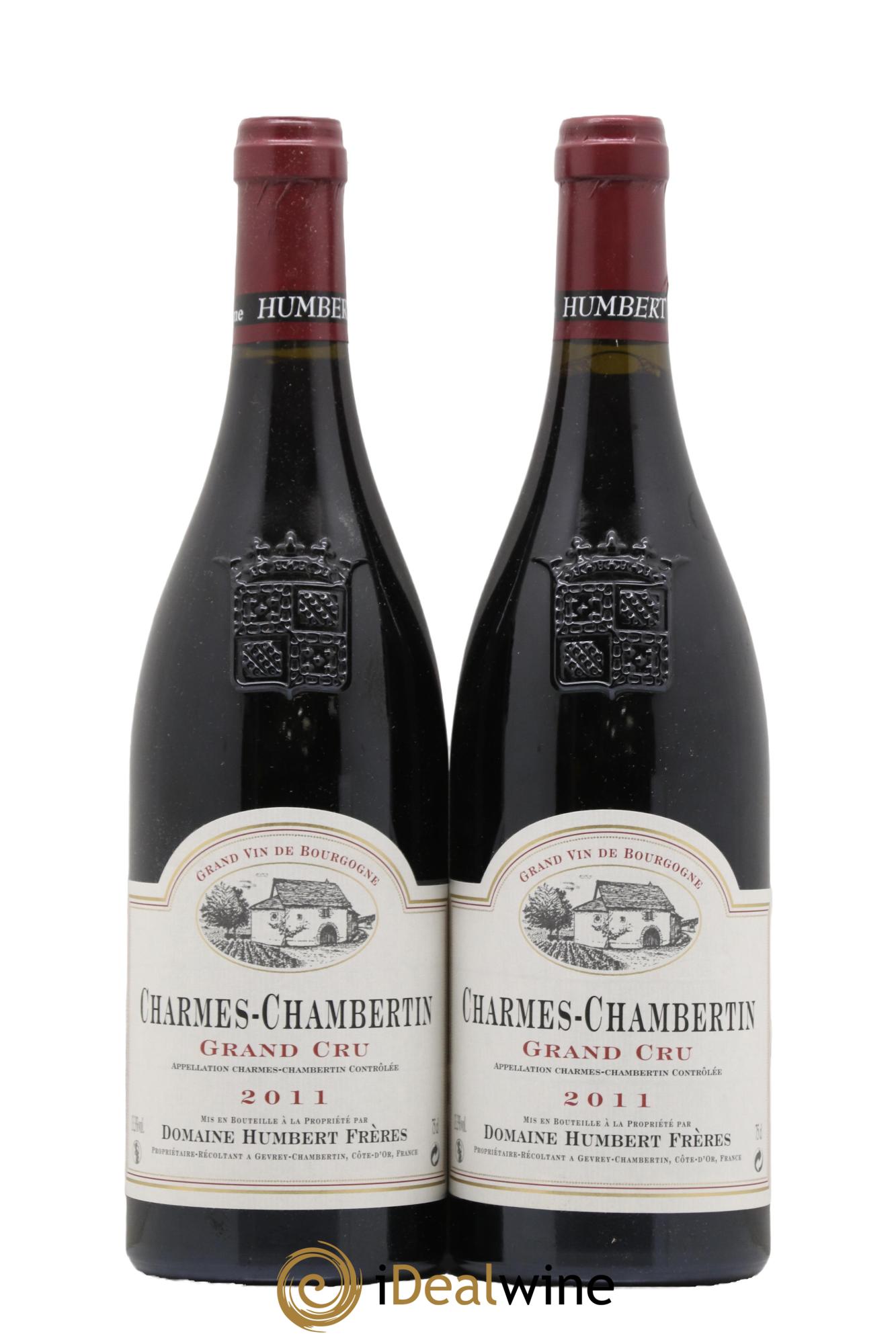 Charmes-Chambertin Grand Cru Humbert (Domaine) 2011 - Lot de 2 bouteilles - 0