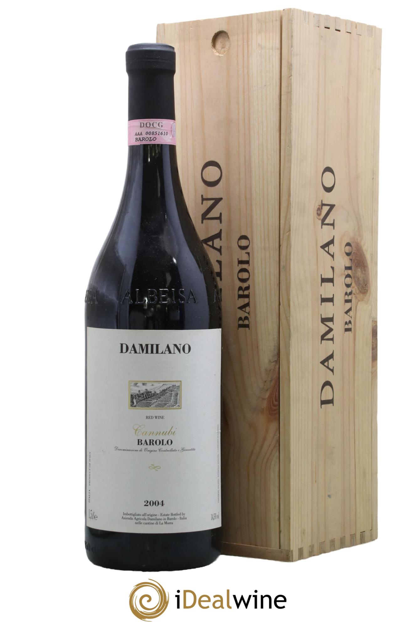 Barolo Cannubi Damilano 2004 - Posten von 1 Magnum - 0