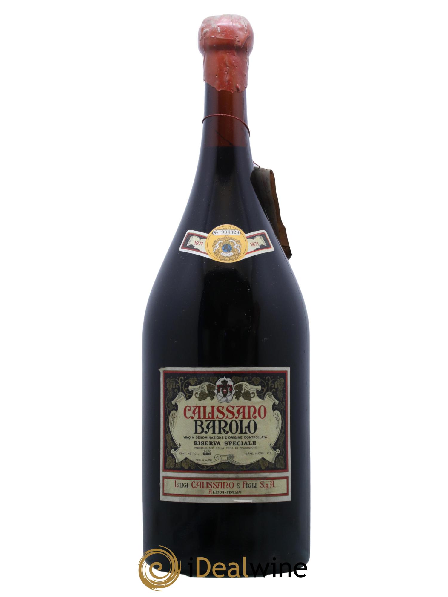 Barolo Riserva Speciale Calissano 1971 - Posten von 1 Doppel-Magnum - 0